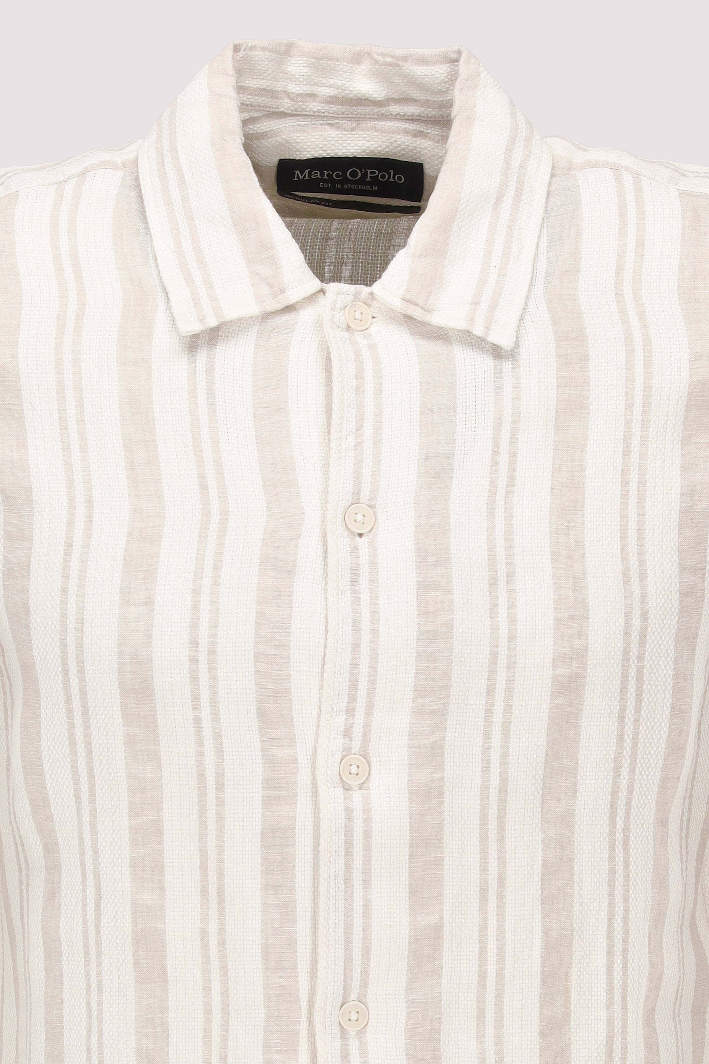 Marc O Polo Casual - Marc O'Polo Leinen-Baumwolle Hemd