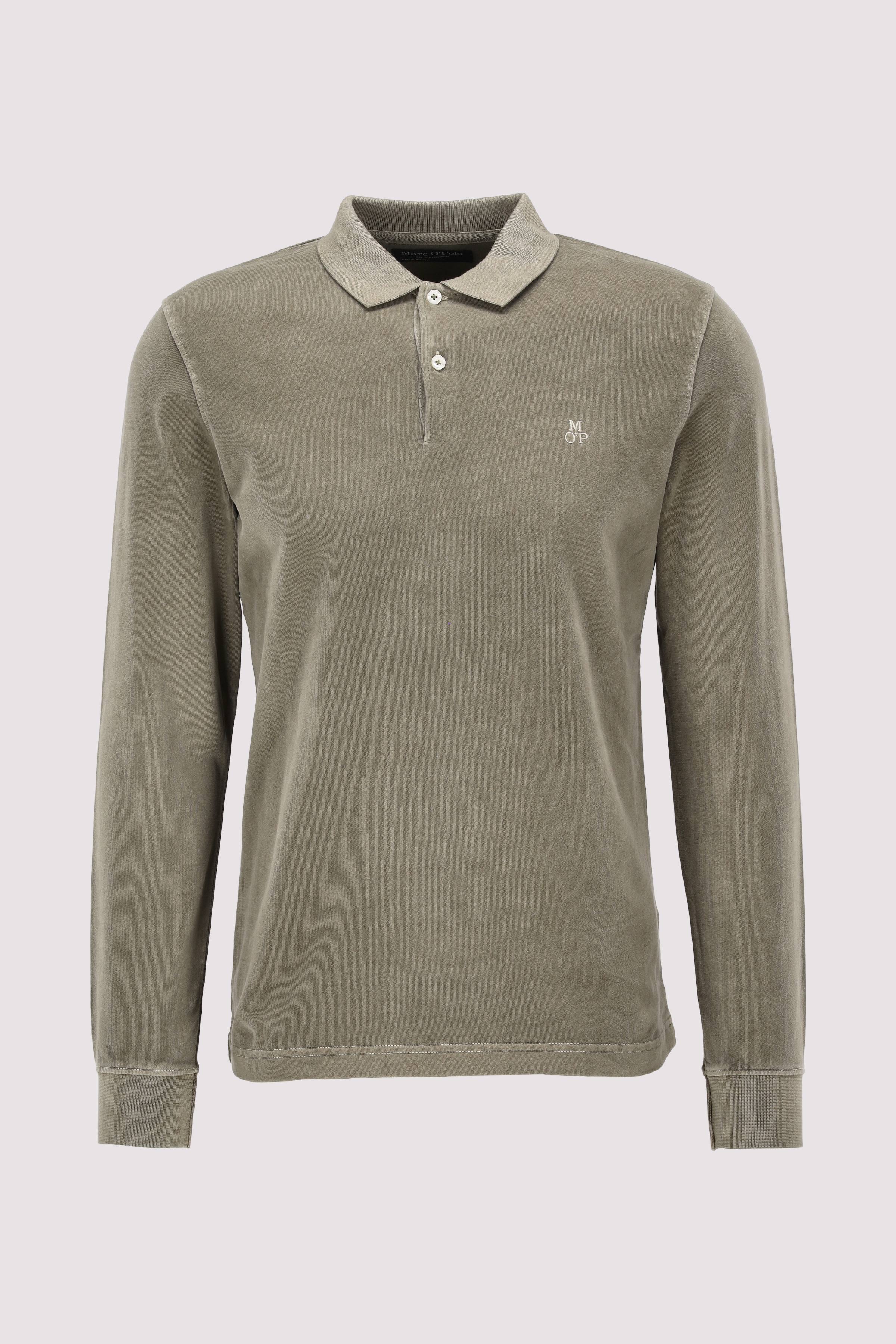 Marc O´Polo International - Polo shirt, long sleeve, rib c