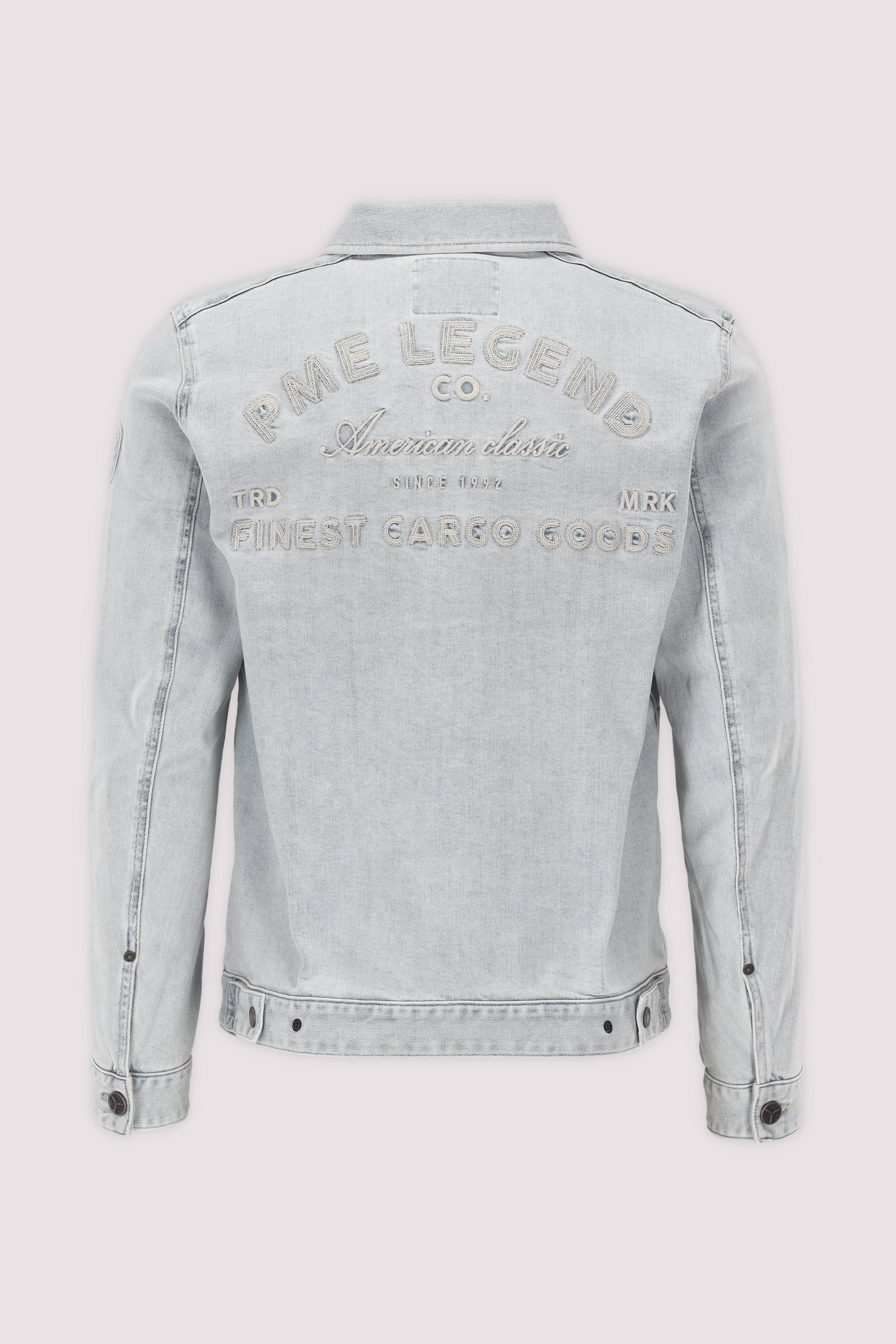 DENIM JACKET BLEACHED DENIM FI