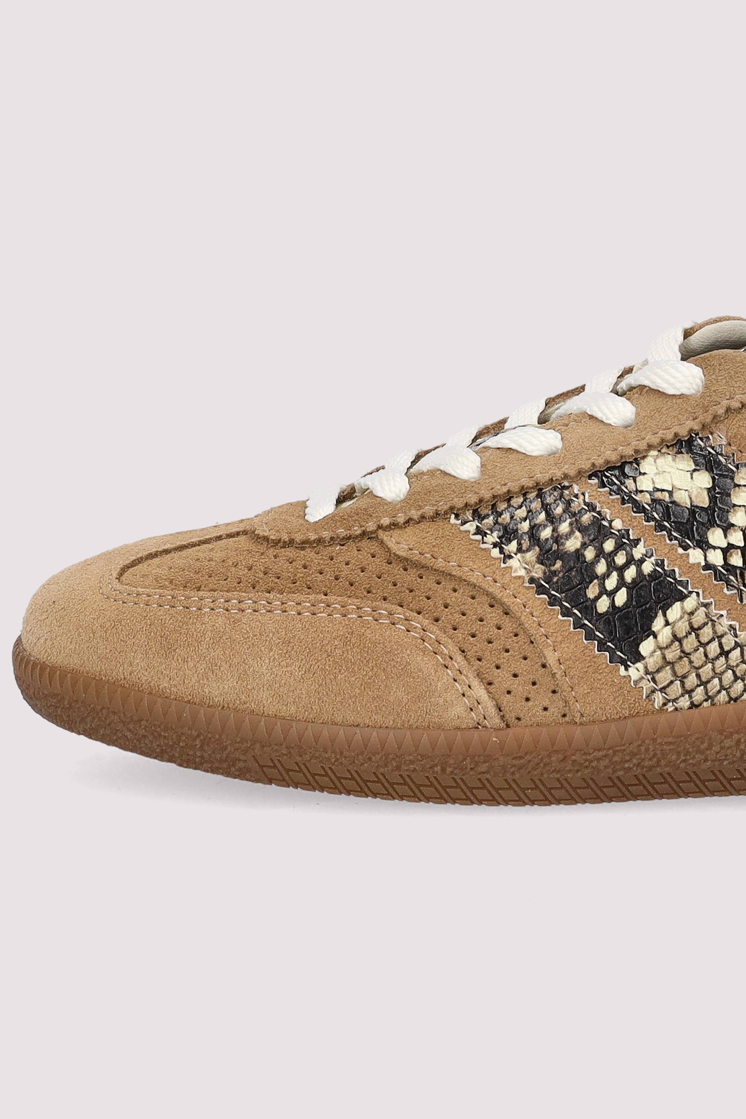 Caval Sneaker Croco Braun