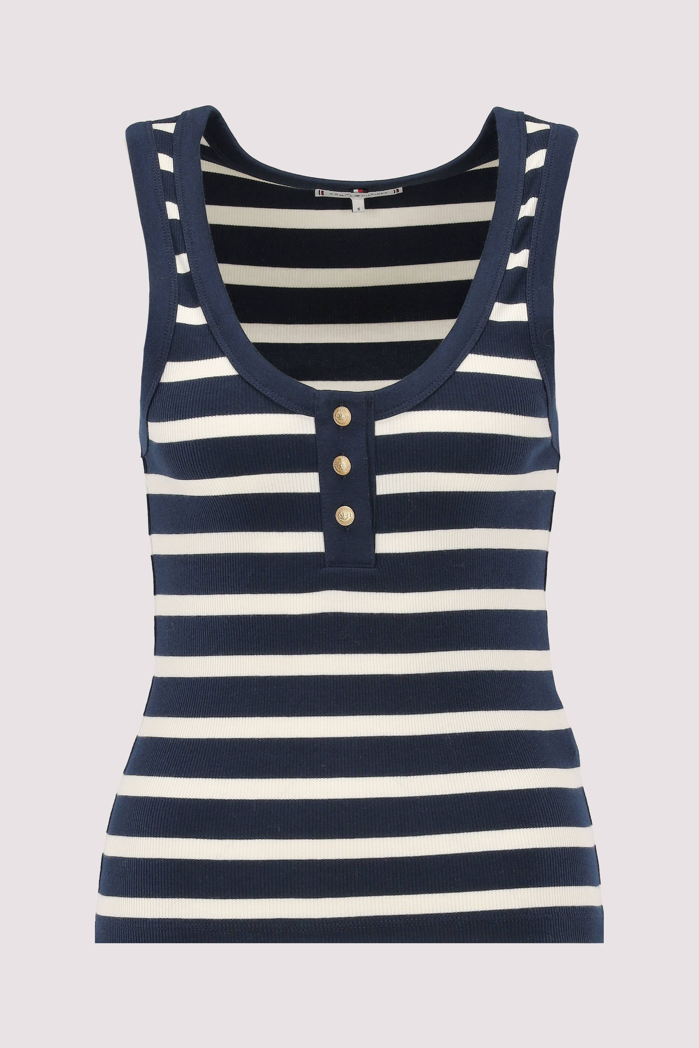 SLIM HENLEY GB SCOOP-NK TANK T