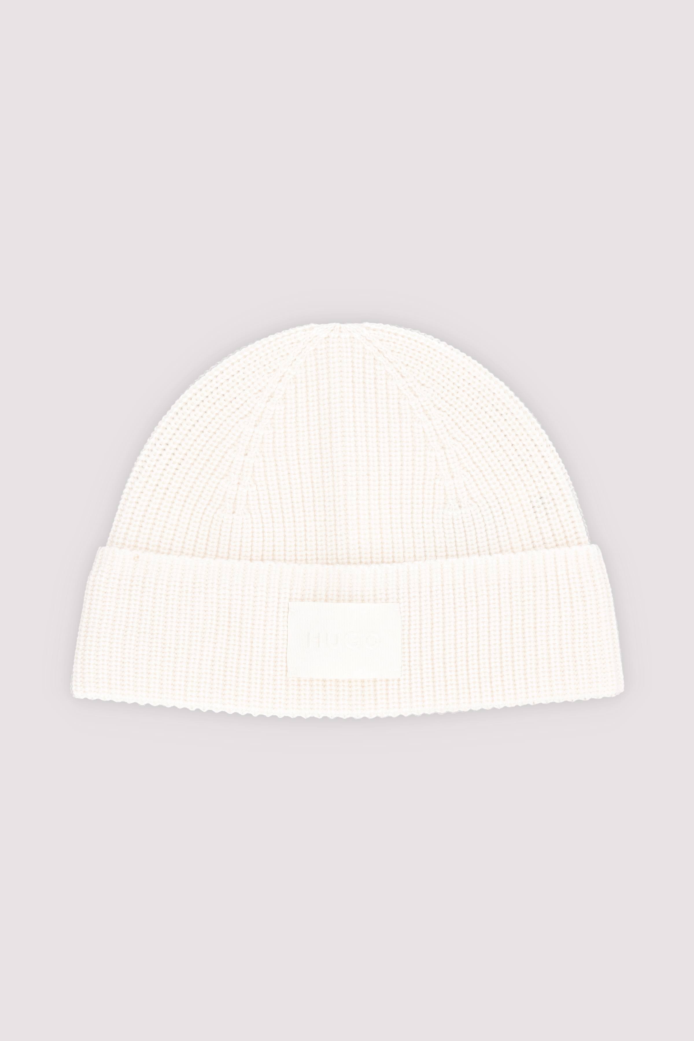 HUGO Cap offwhite, urbaner Look