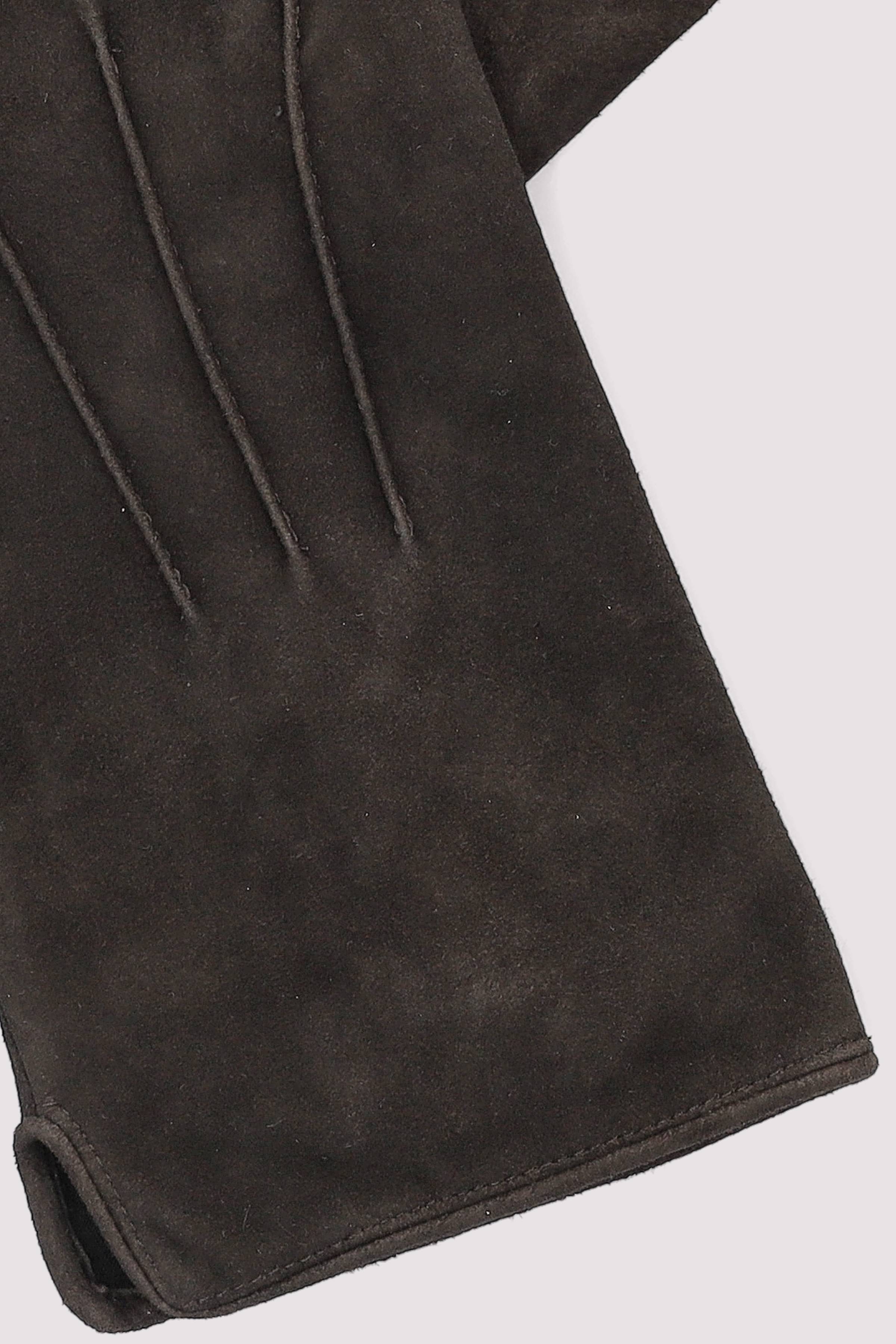 Marc O'Polo Lederhandschuhe braun
