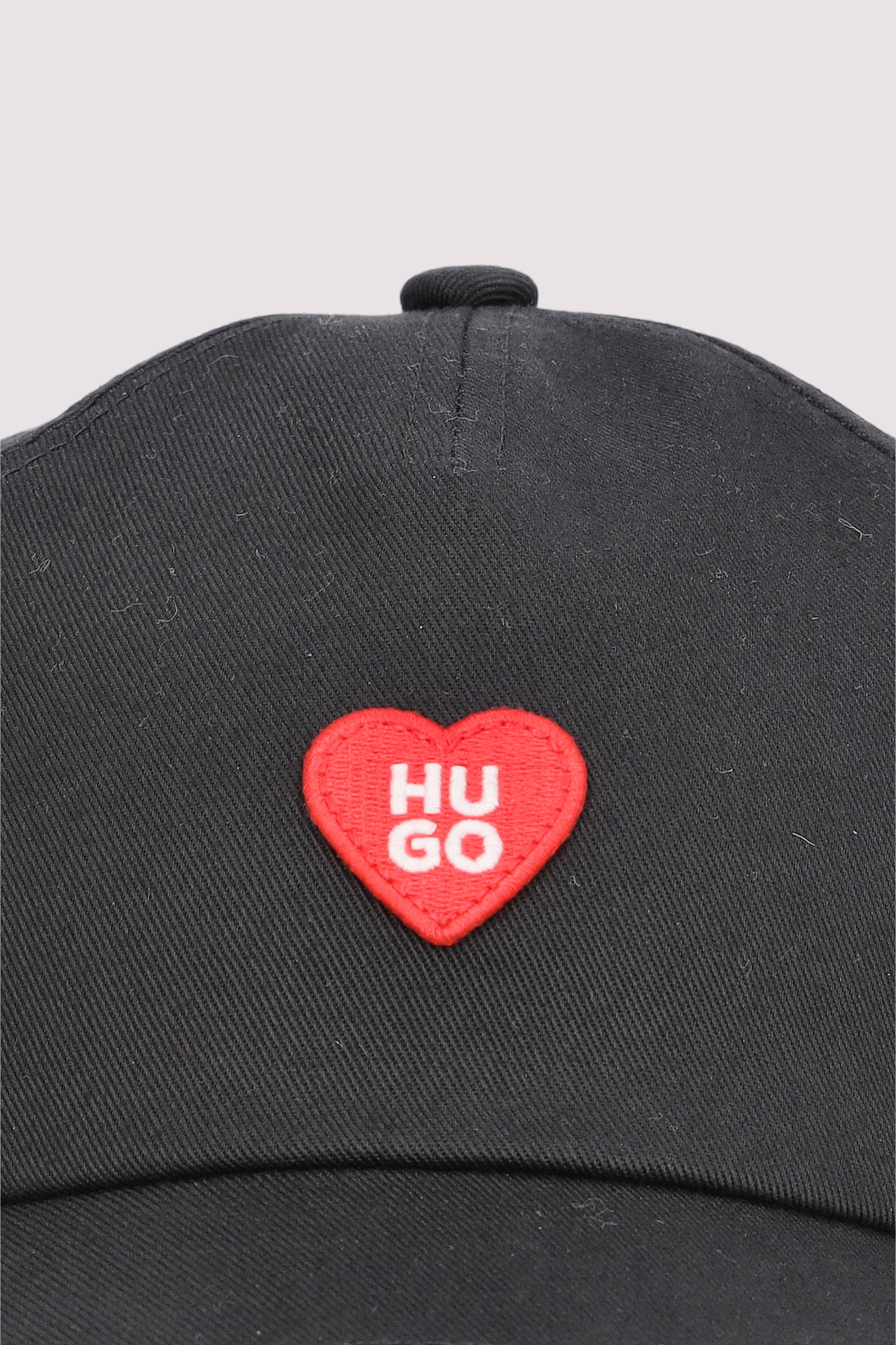 Schwarze HUGO Cap für Damen