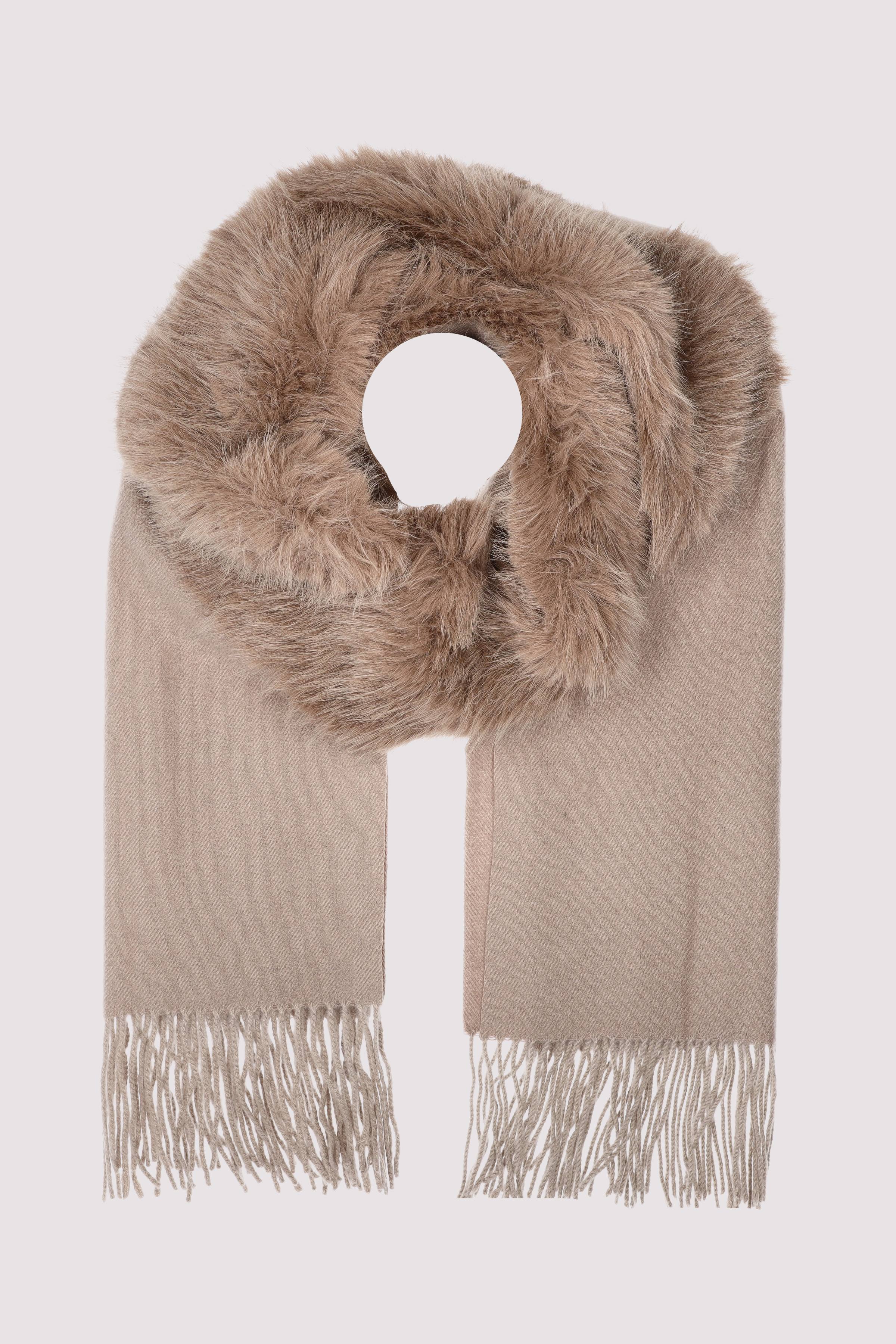 Cape in Mocha Latte mit weichem Fall