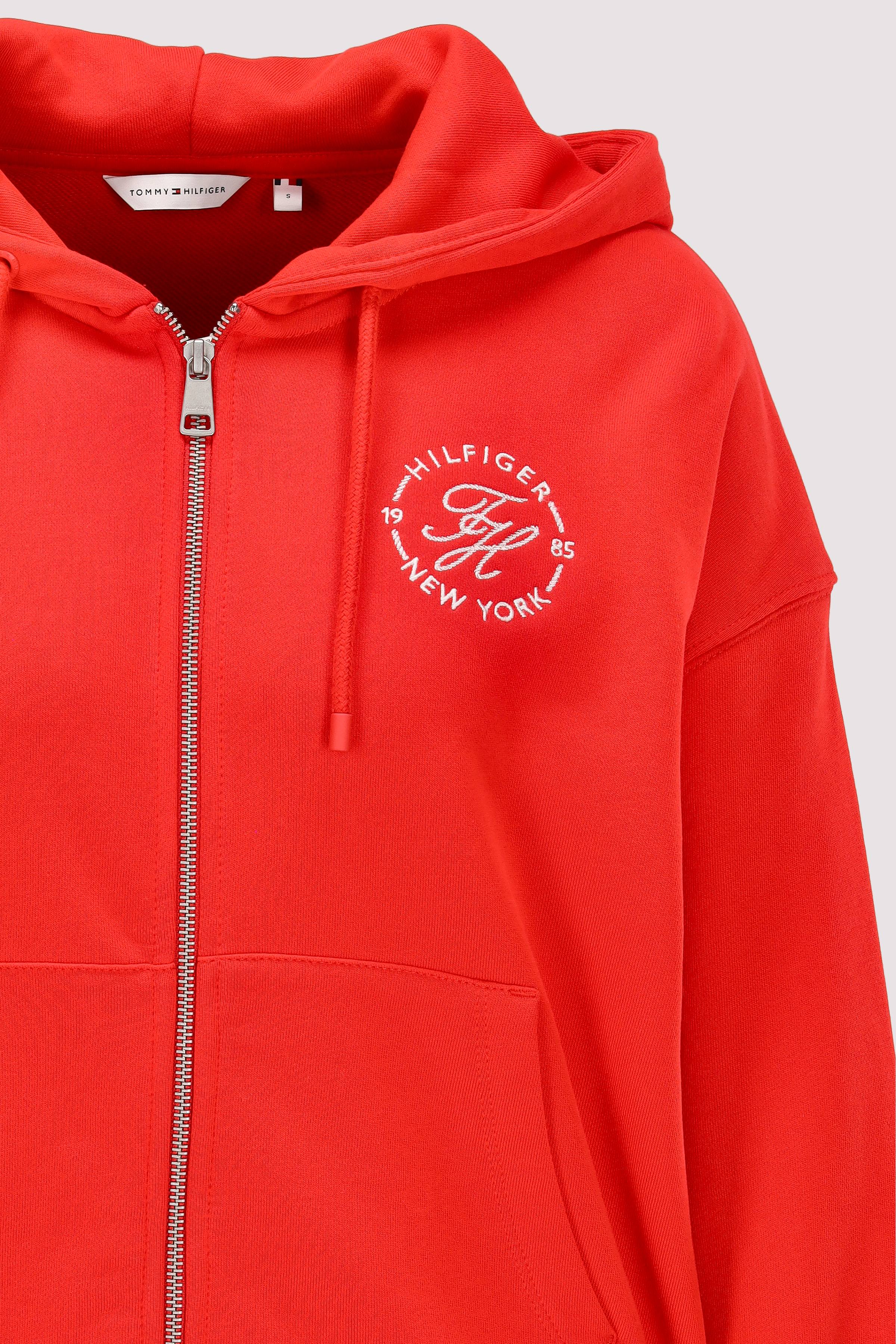 Tommy Hilfiger - Tommy Hilfiger Sweatjacke in Rot