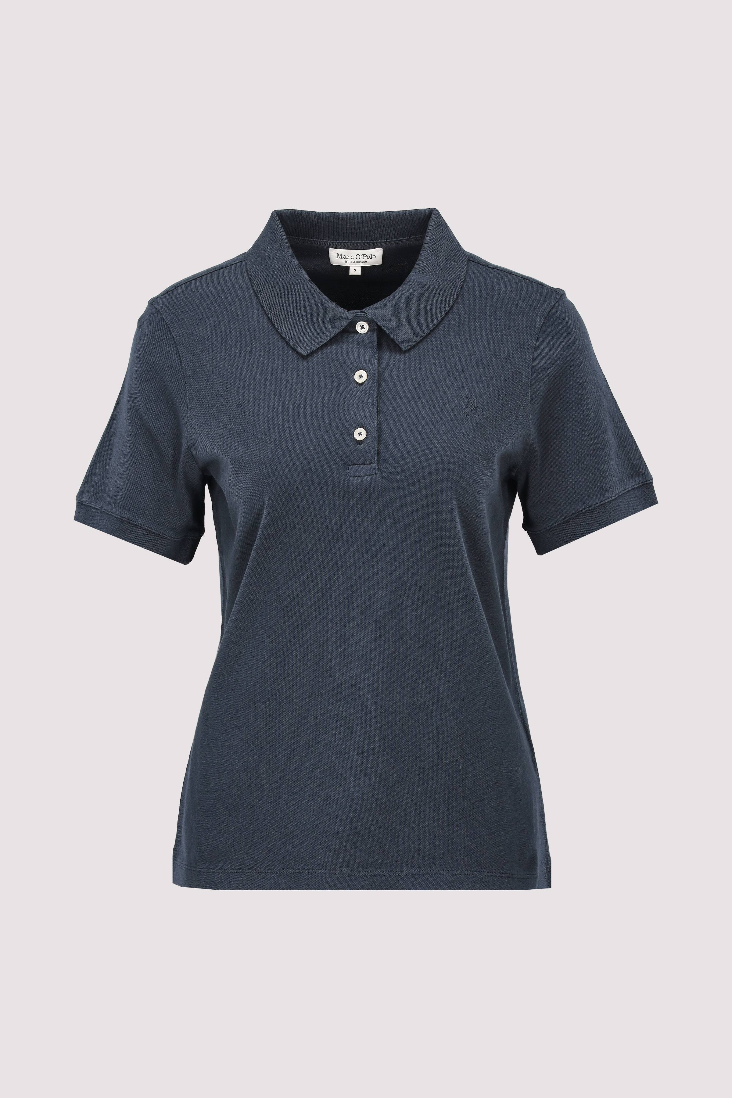 Polo-shirt, short-sleeve, flat