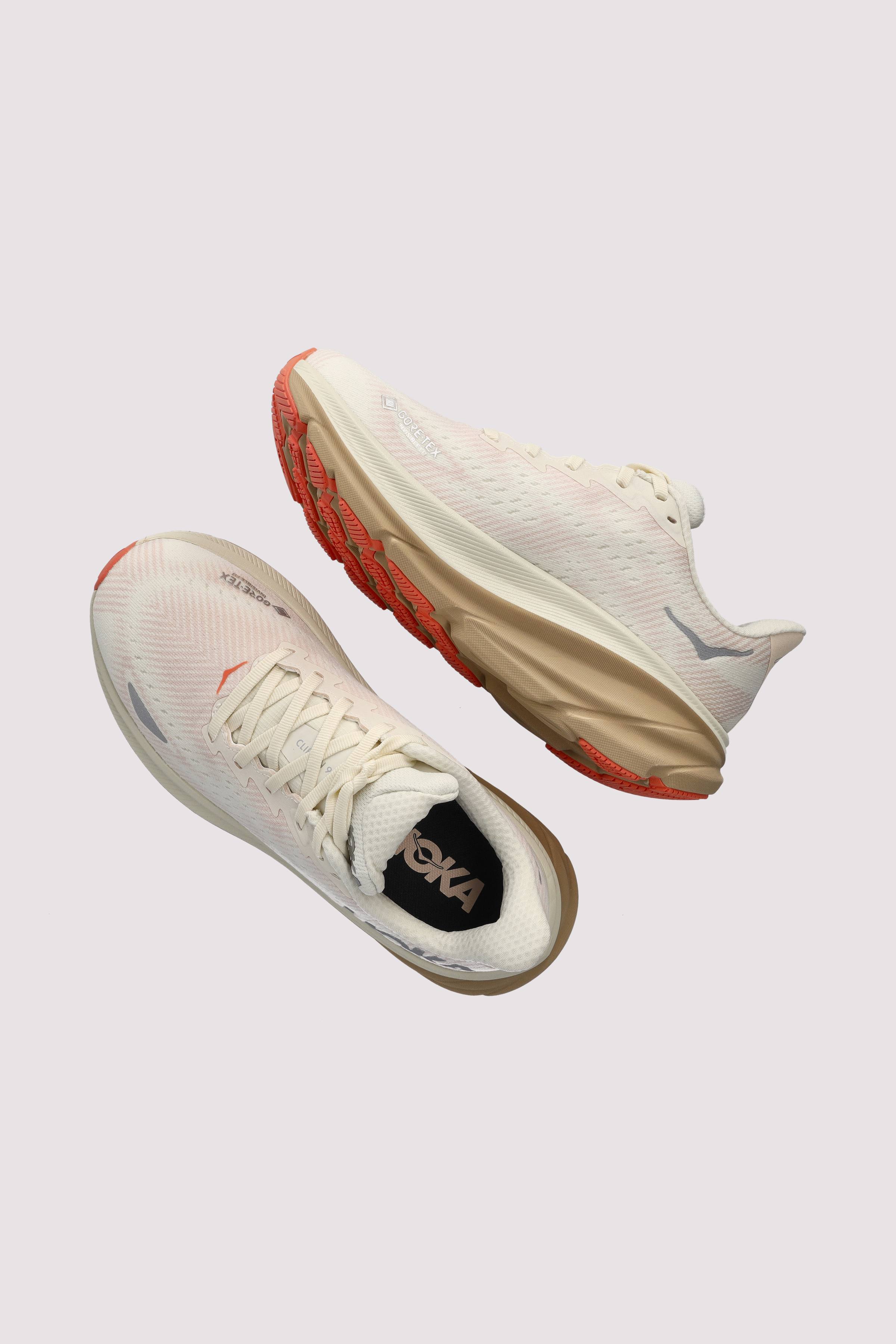 Hoka - Hoka Damen Low-Top-Sneaker Beige