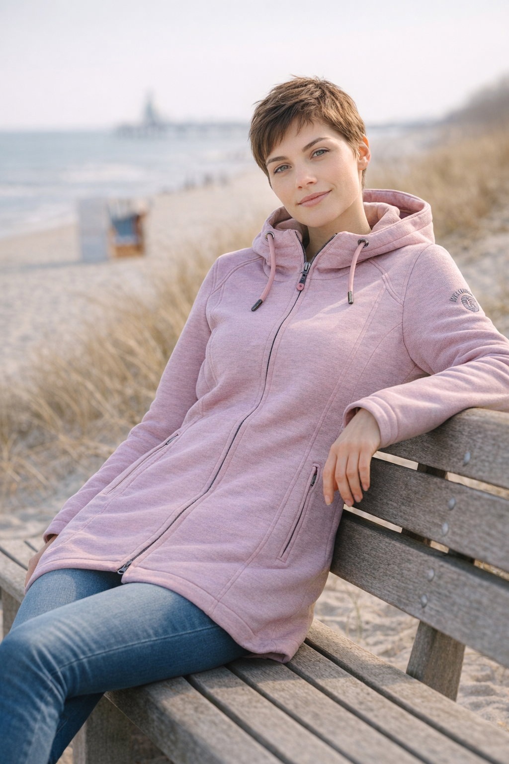 Wellensteyn - Wellensteyn Freizeitmantel Pinkmelange