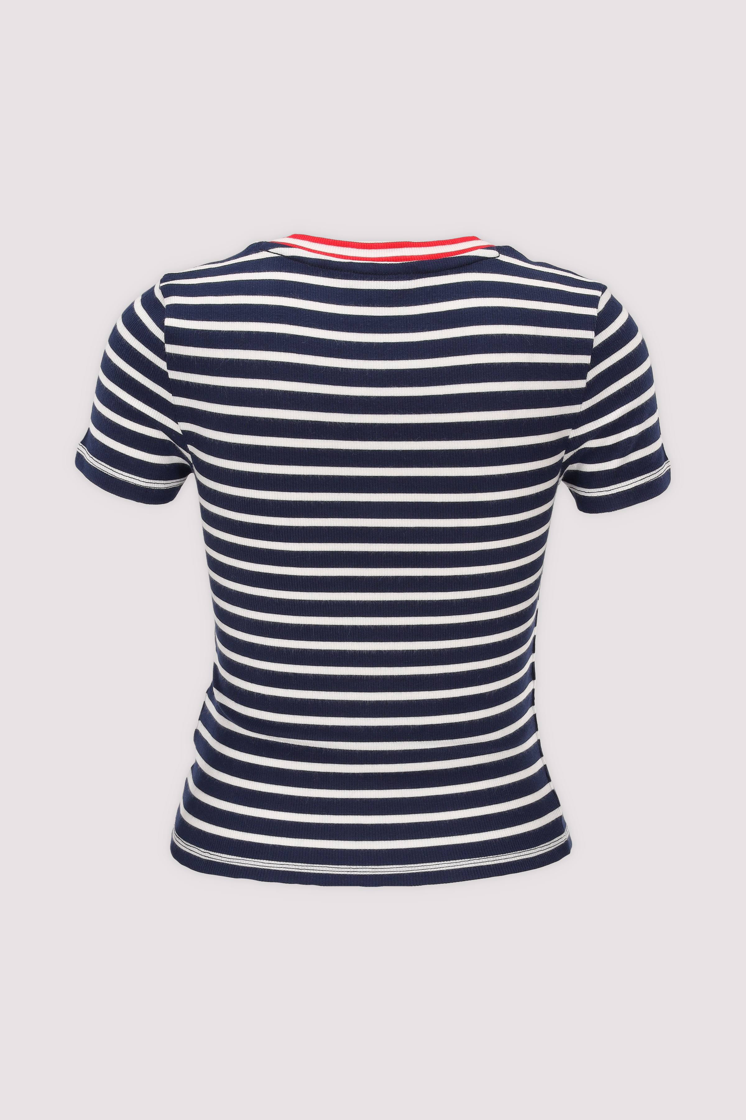 TJW SLIM HENLEY SS TEE