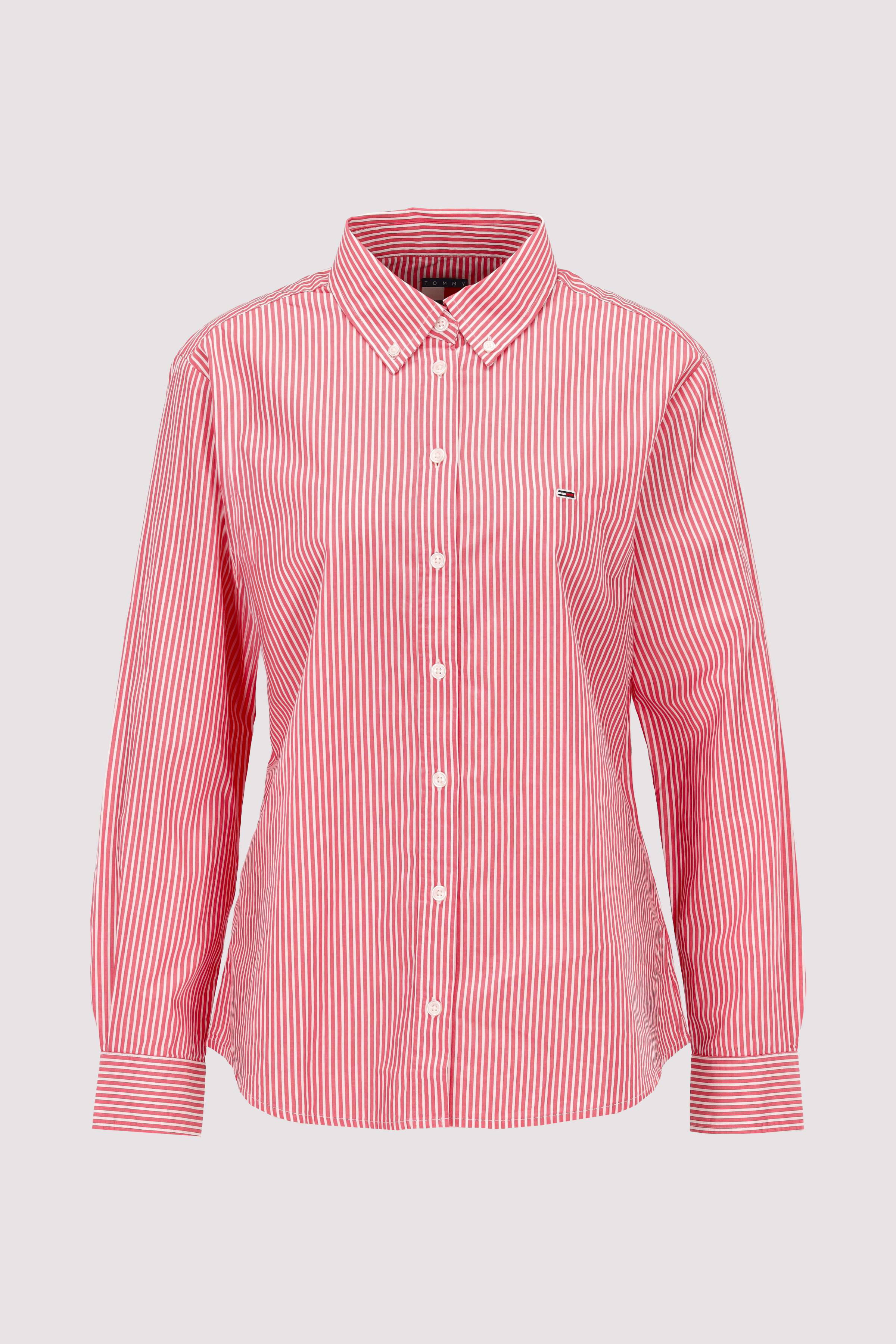 TJW REG PINSTRIPE POPLIN SHIRT