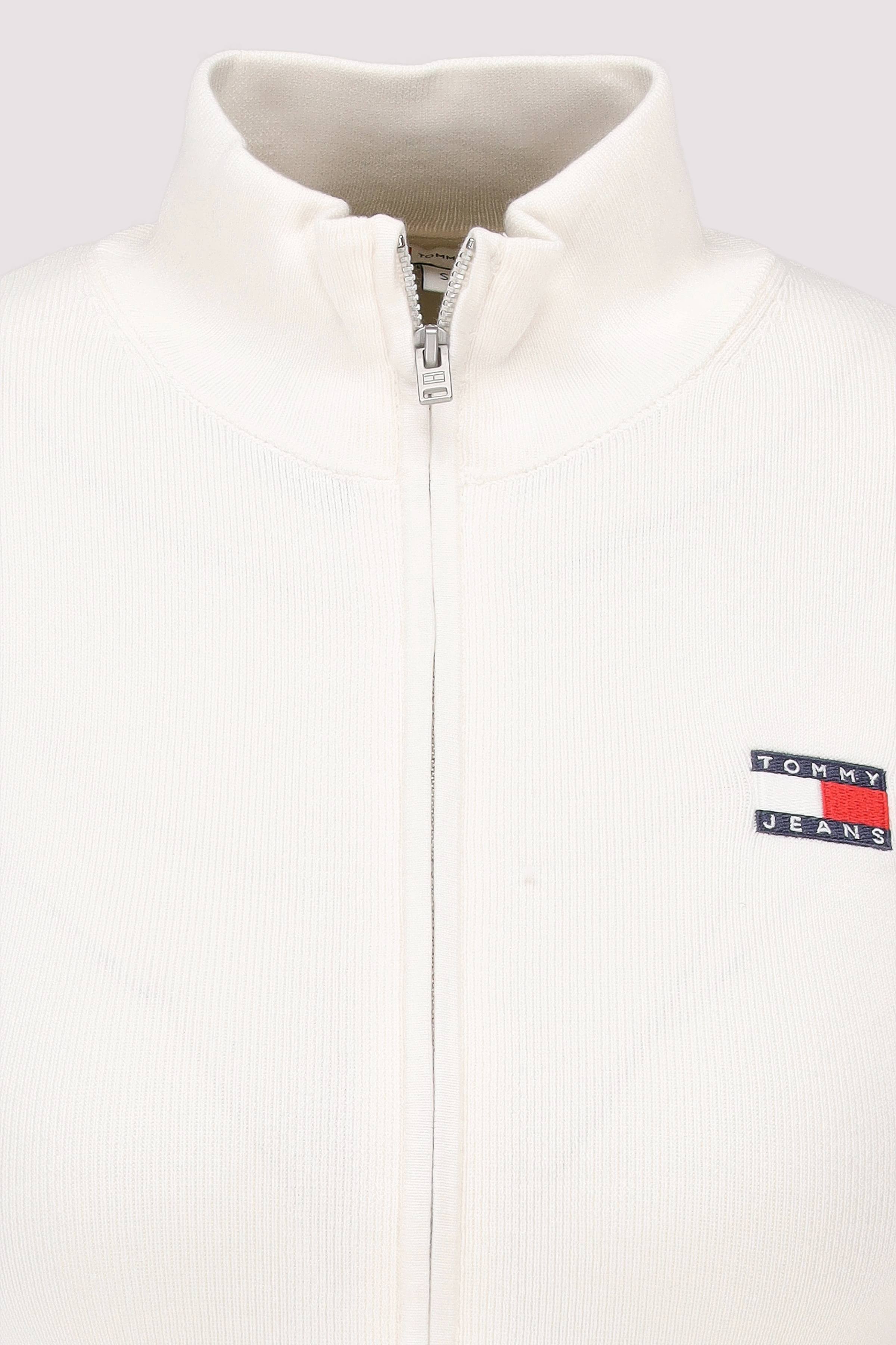 Tommy Hilfiger - Tommy Hilfiger Strickjacke Weiß