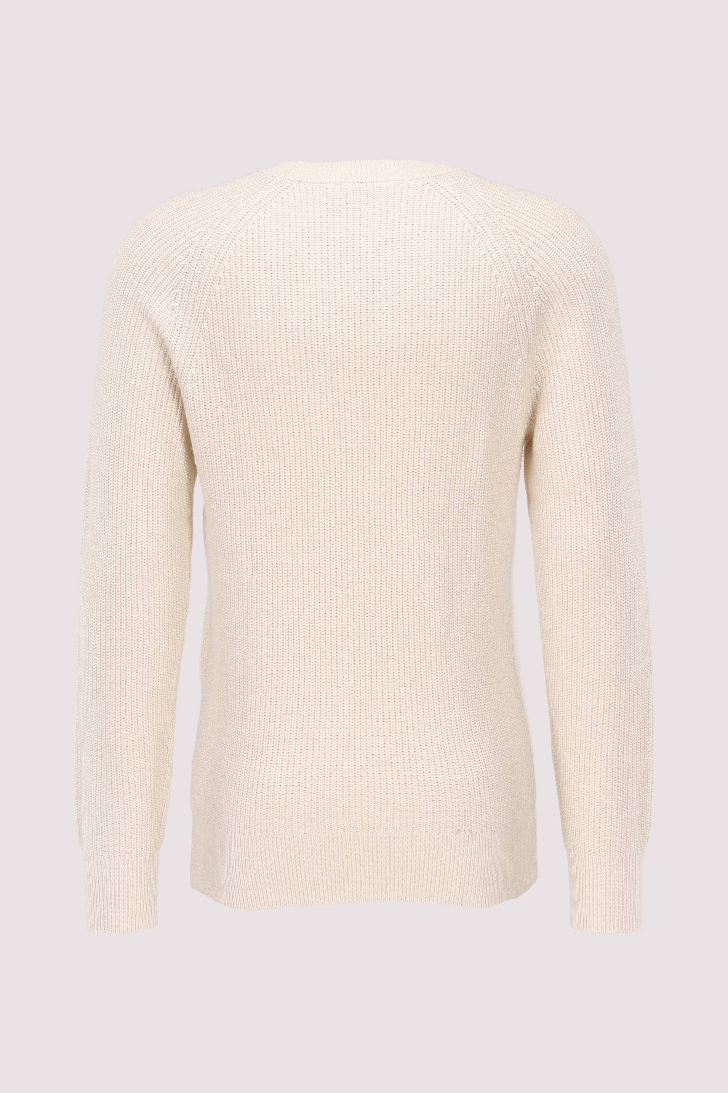 Half stitch raglan