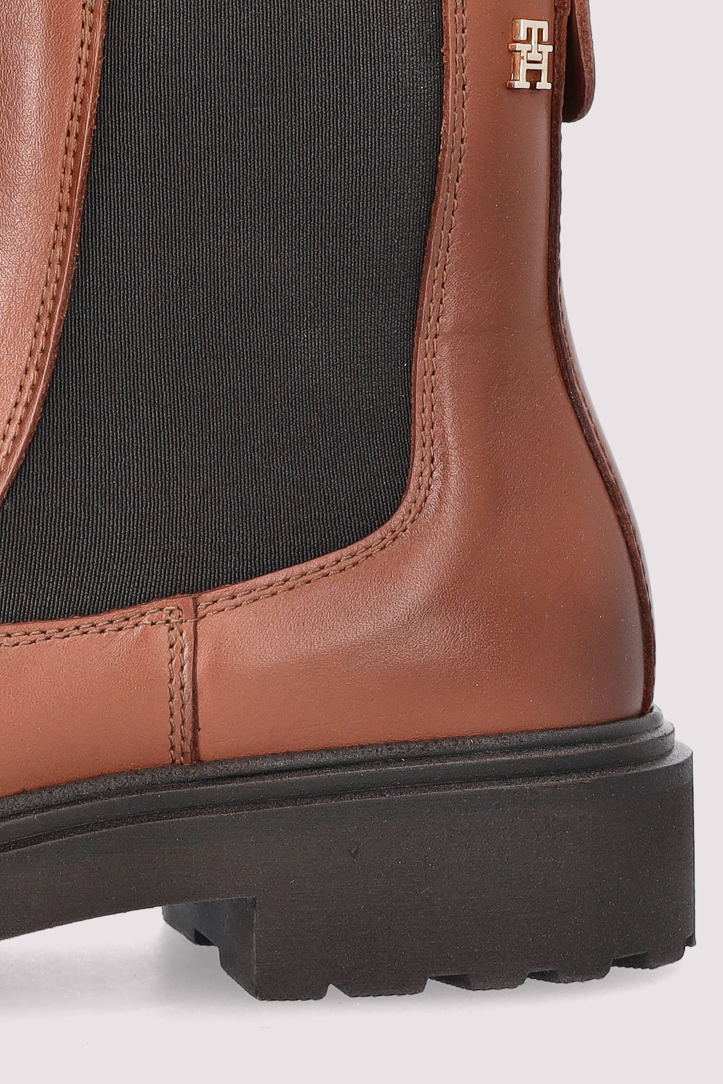 TH LEATHER CLEATED CHELSEA