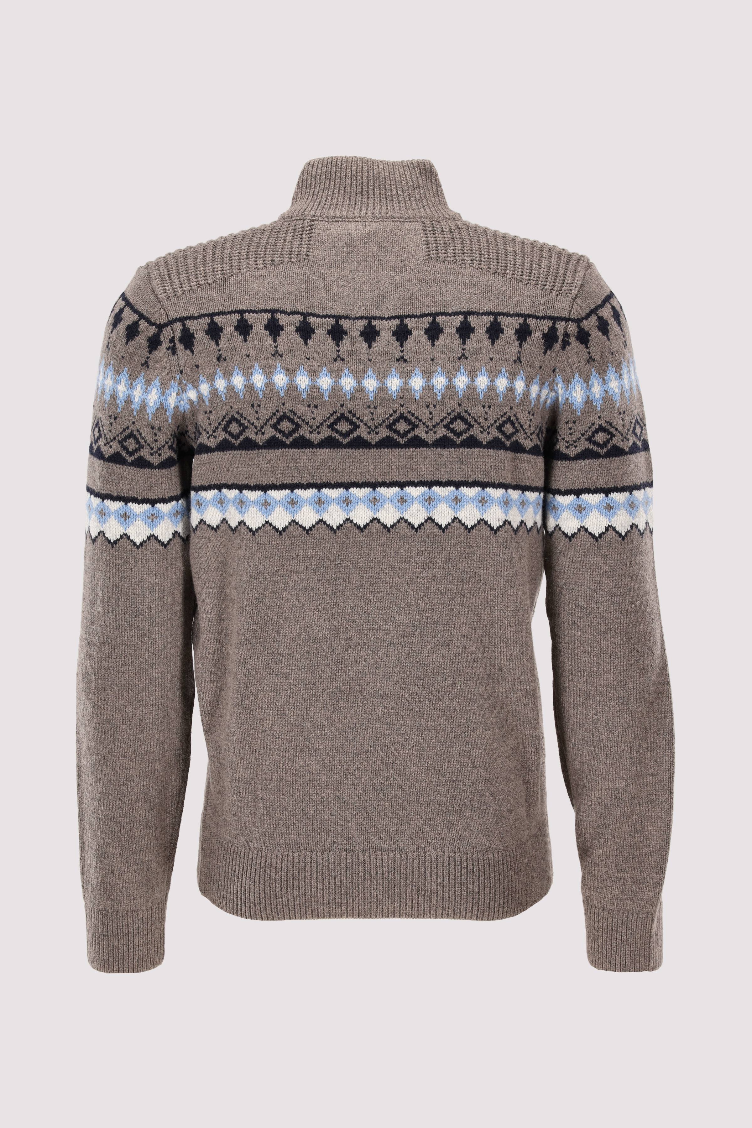 New Zealand Pullover grau