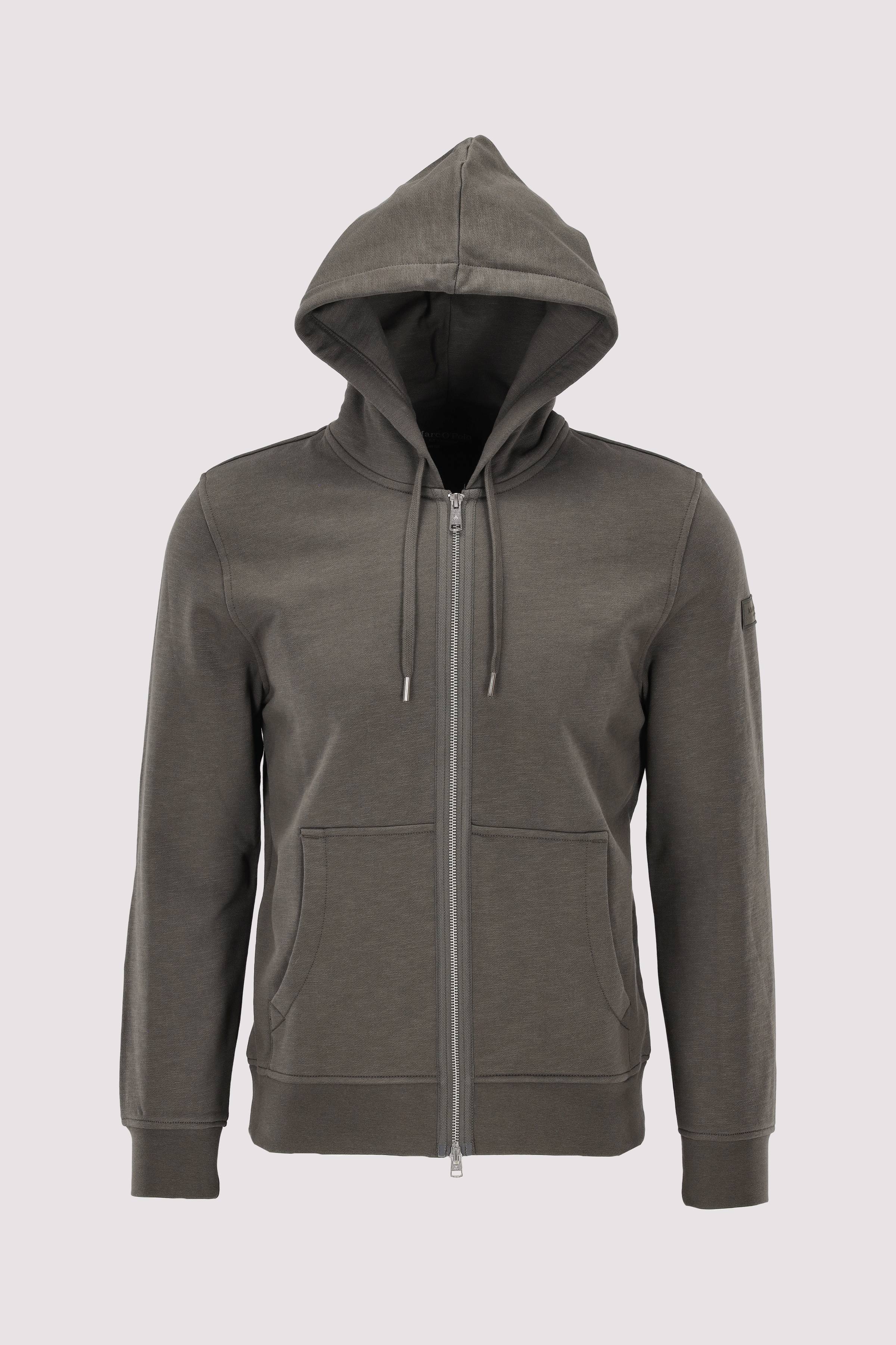 Marc O´Polo International - Sweatjacket with Hood, long sl Marc O´Polo International - Sweatjacket with Hood, long sl