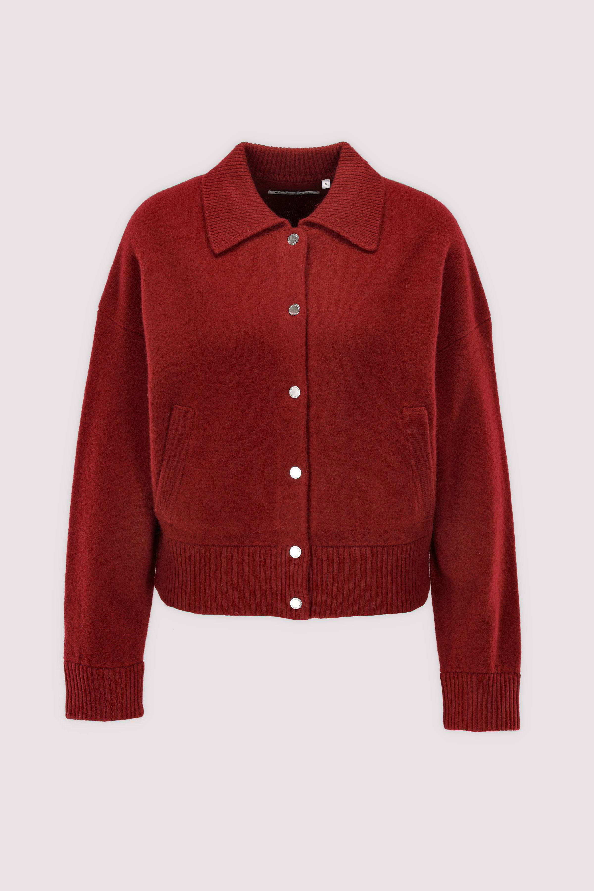 Marc O'Polo kurze Strickjacke Rot