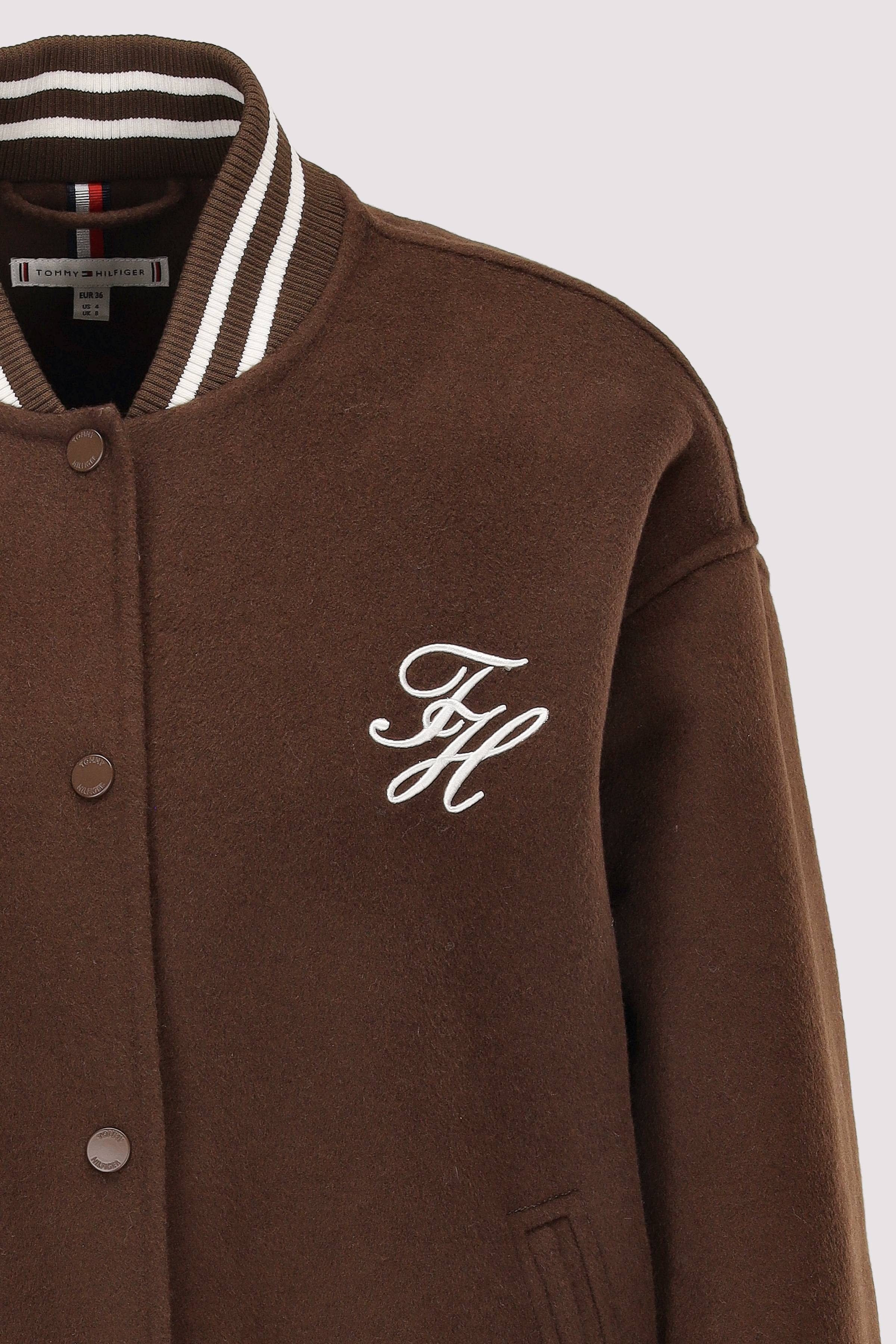 Tommy Hilfiger - DF WOOL VARSITY BOMBER
