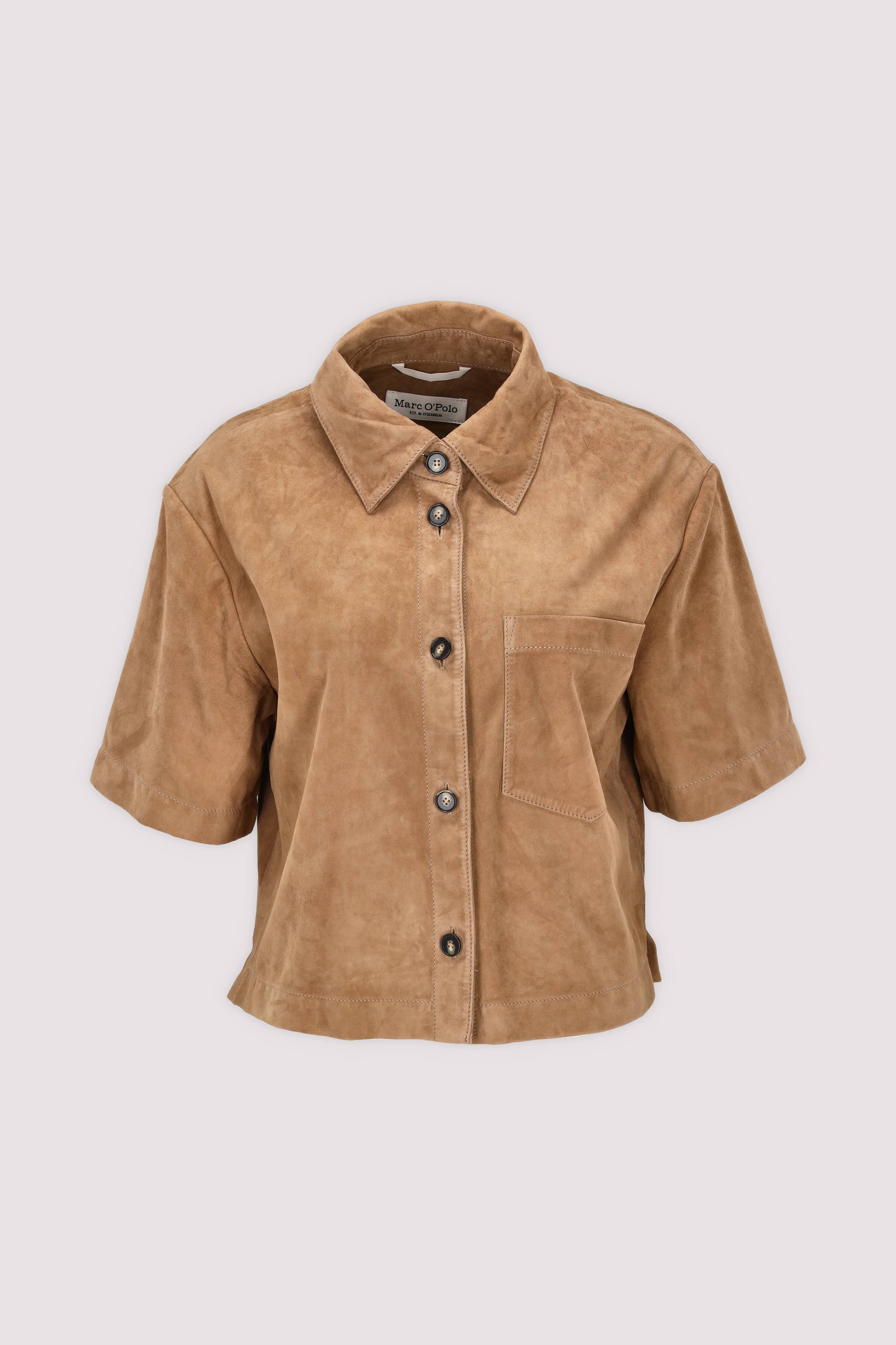 Leather Blouses Longsleeve