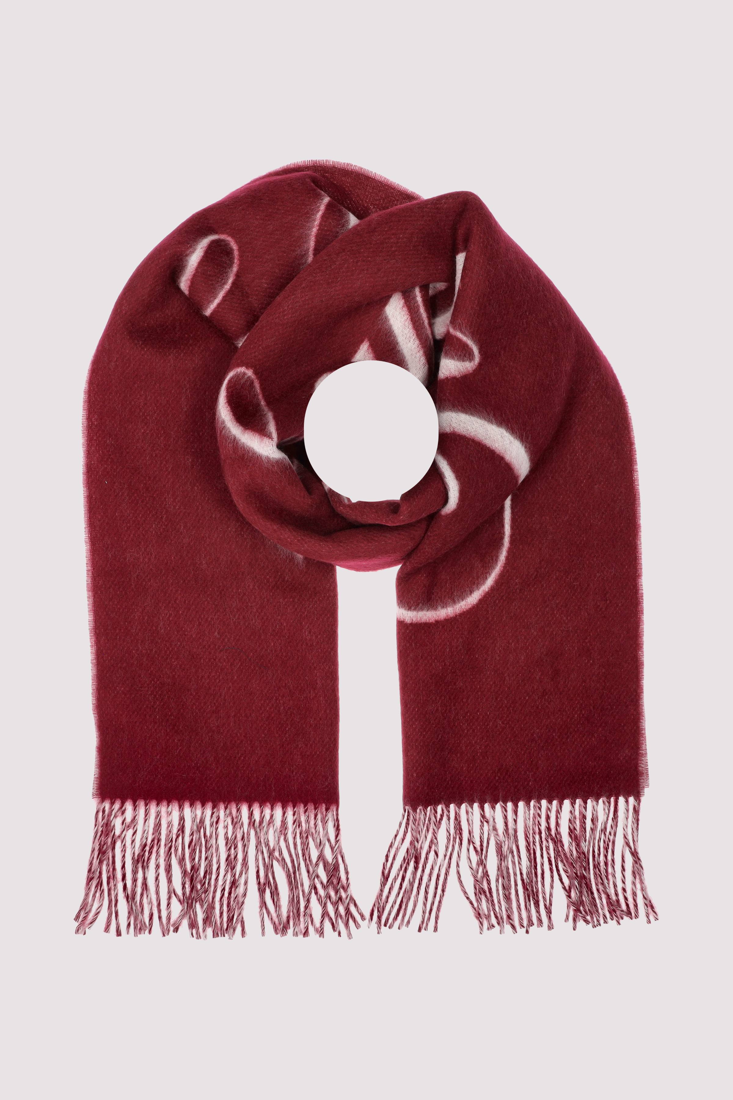 TOMMY SCRIPT LOGO SCARF