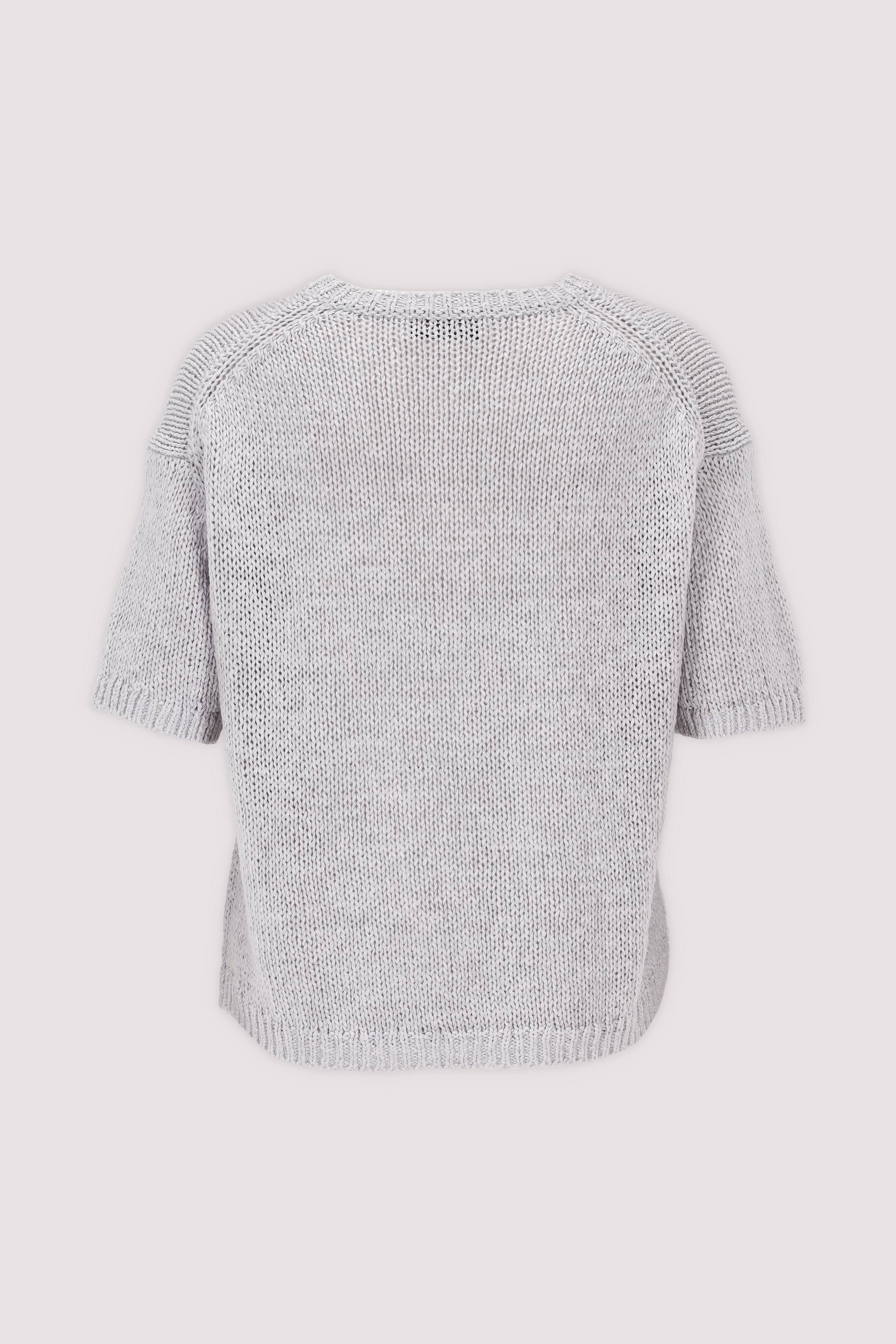 Knit Pullovers Shortsleeve