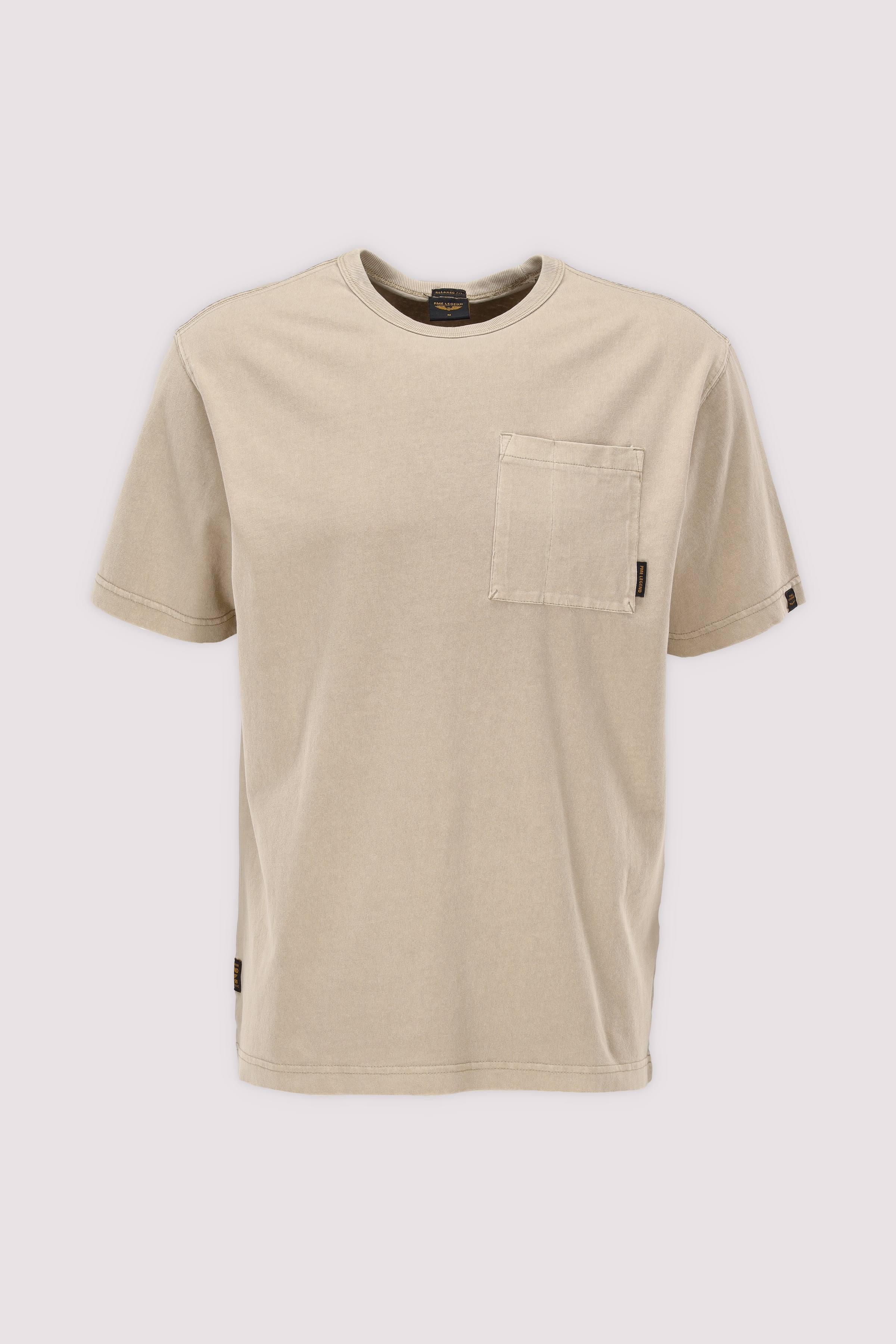Short sleeve r-neck soft open