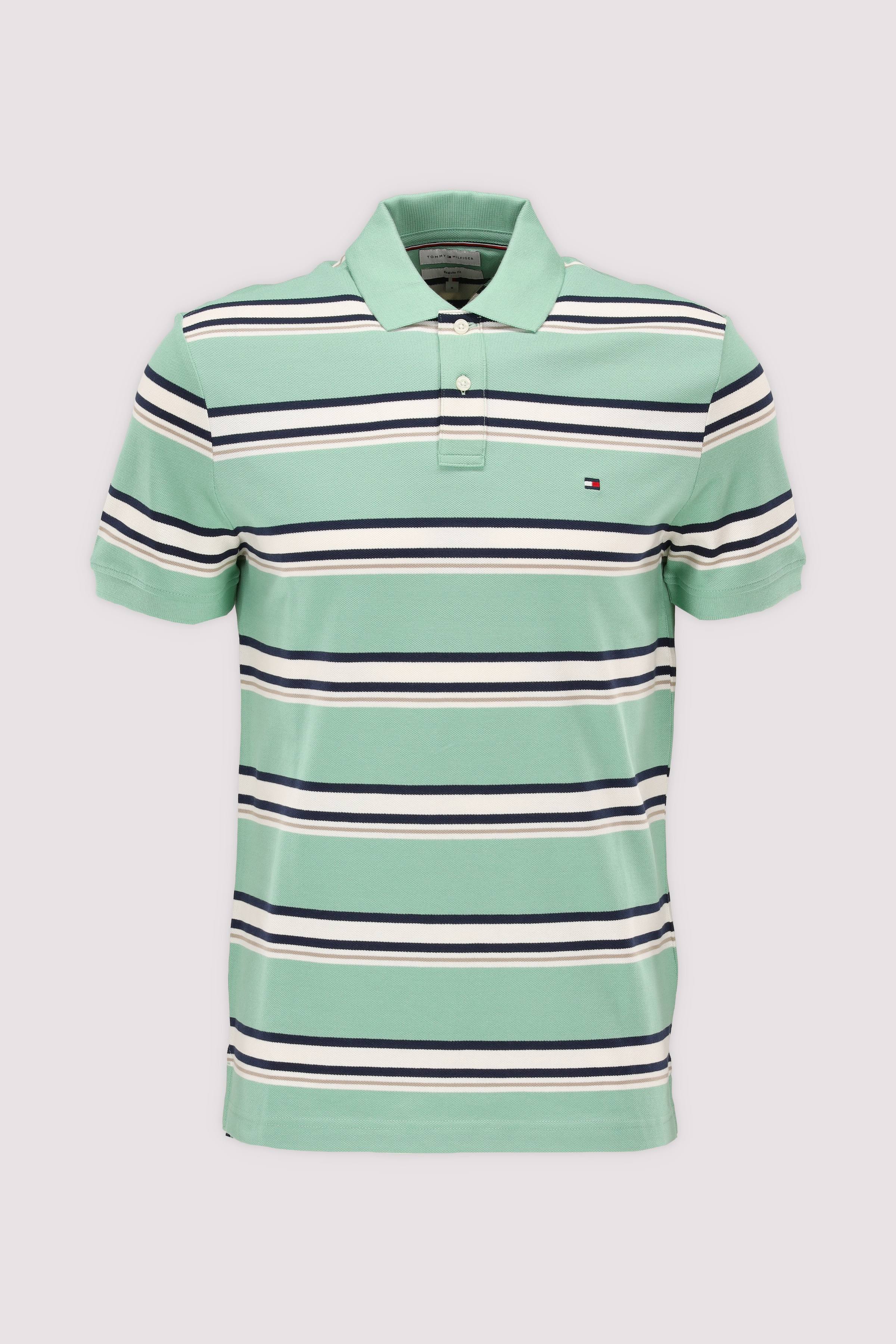 Tommy Hilfiger Polo grün Bio-Baumwolle