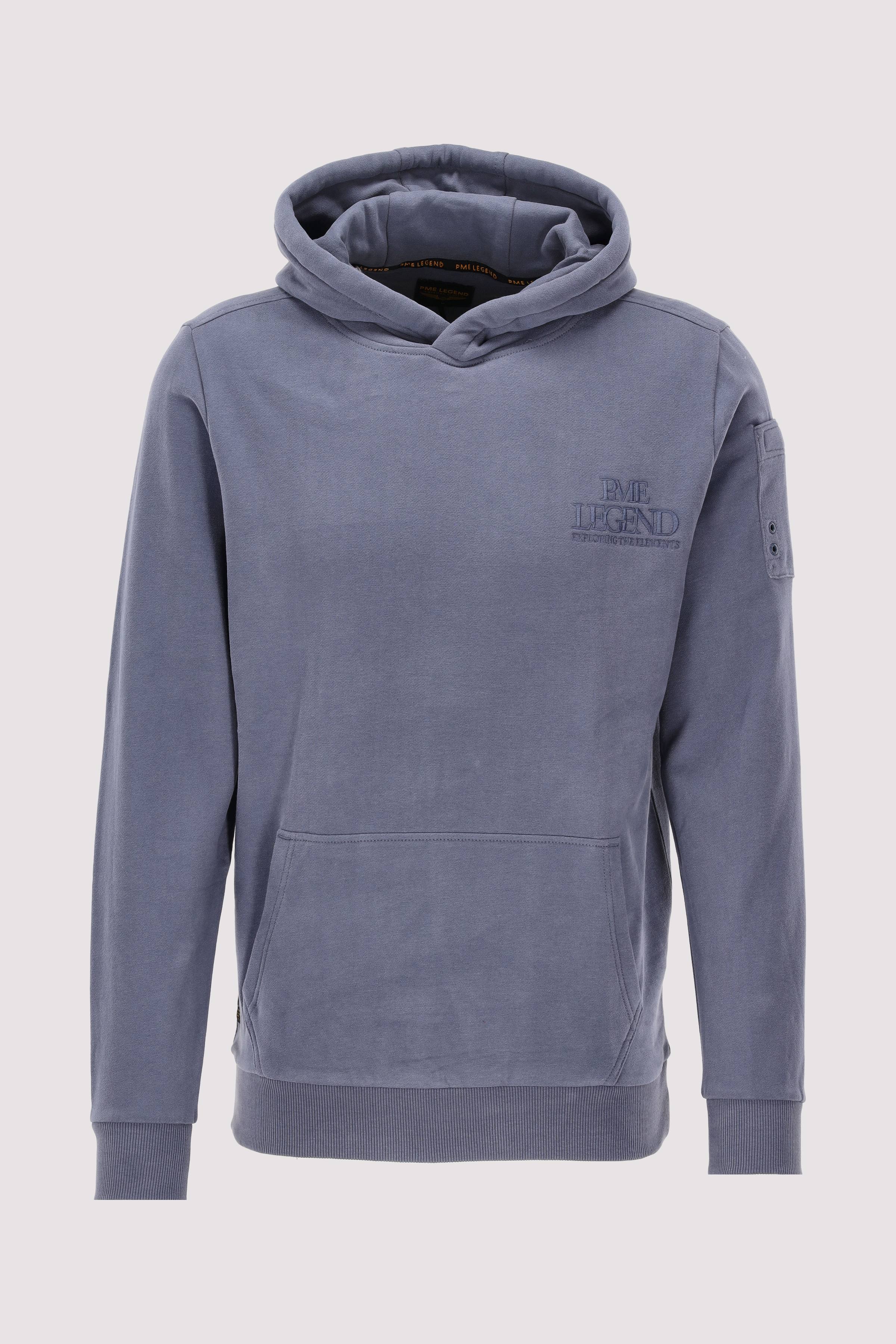 Hooded brushed terry