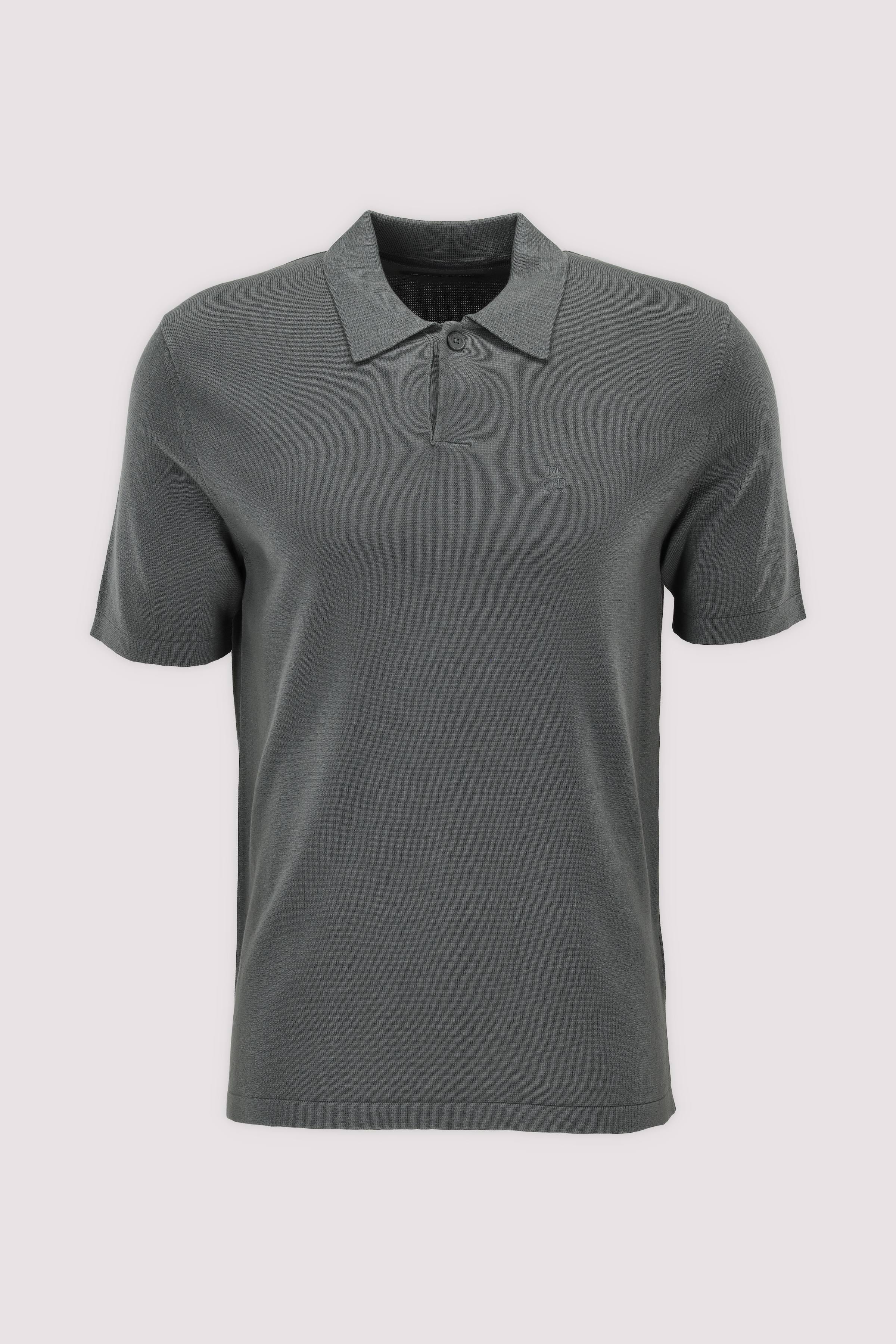 Kurzarm-Poloshirt Marc O'Polo Grün