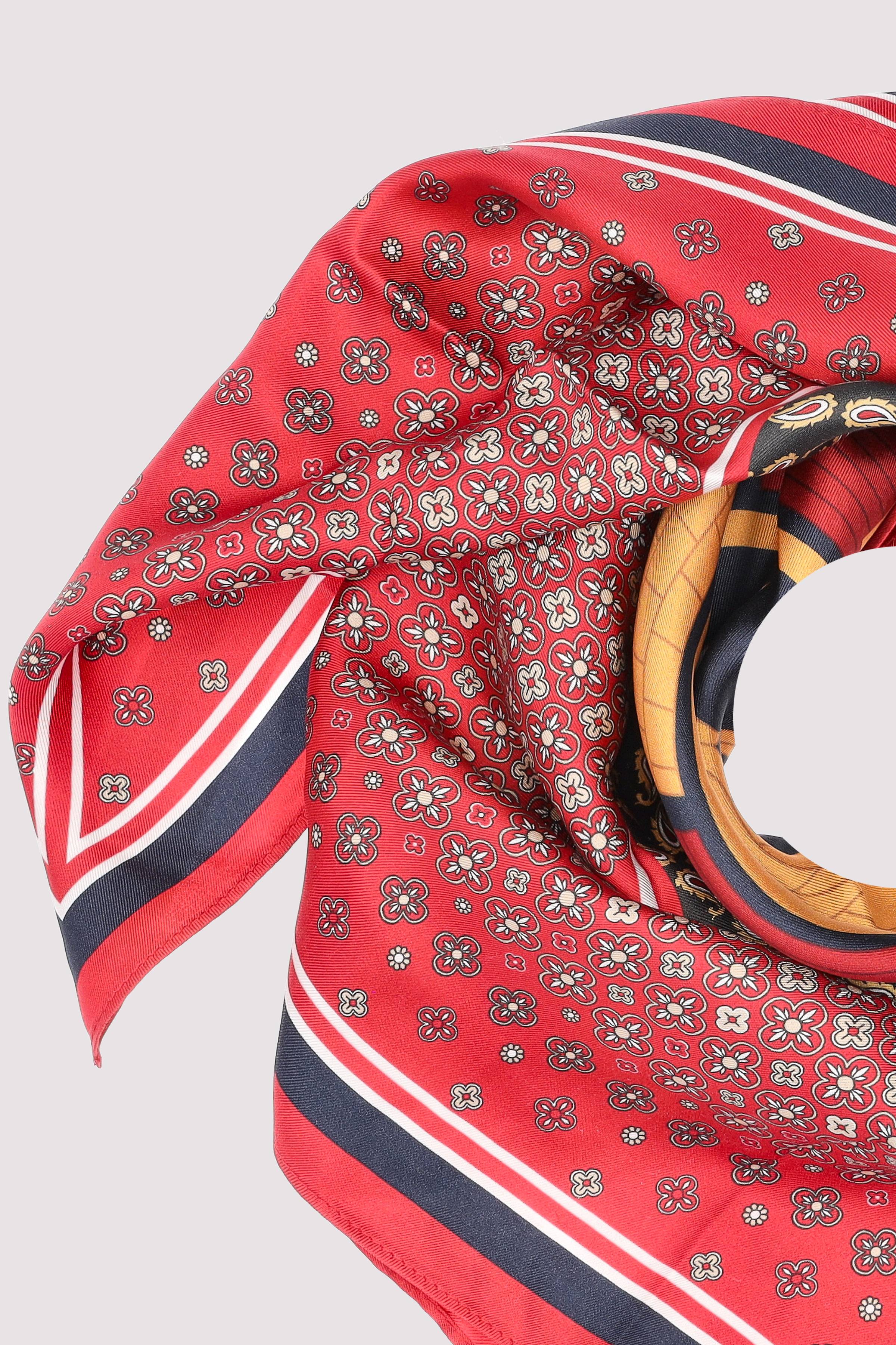 Tommy Hilfiger - Tommy Hilfiger roter Seidenschal Damen