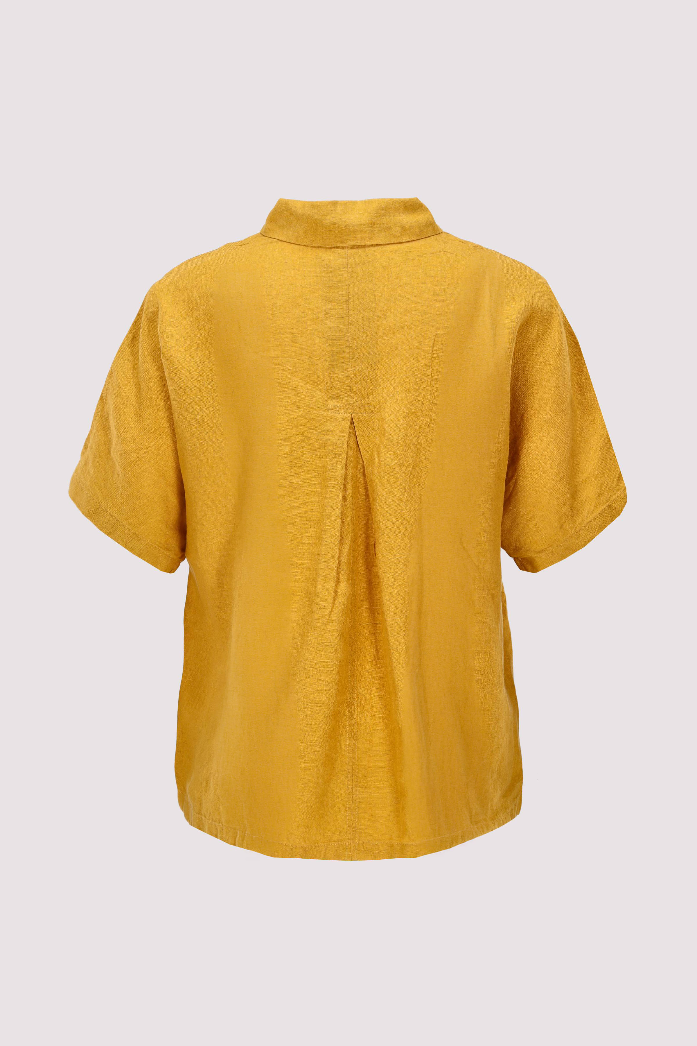 Marc O´Polo International - Blouse, shirt collar, short sl Marc O´Polo International - Blouse, shirt collar, short sl