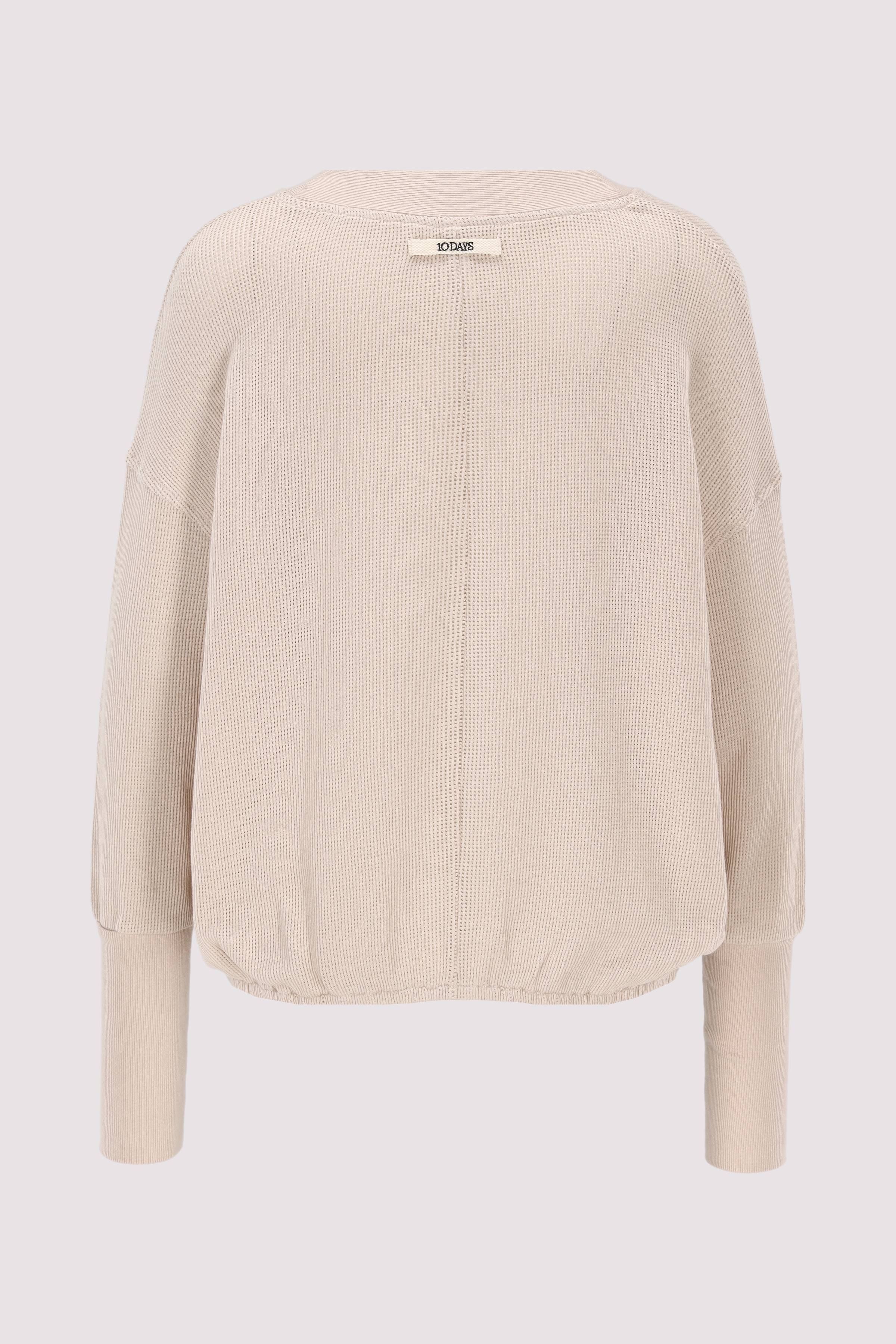 10Days - V-Neck Cardigan Mesh 10Days - V-Neck Cardigan Mesh
