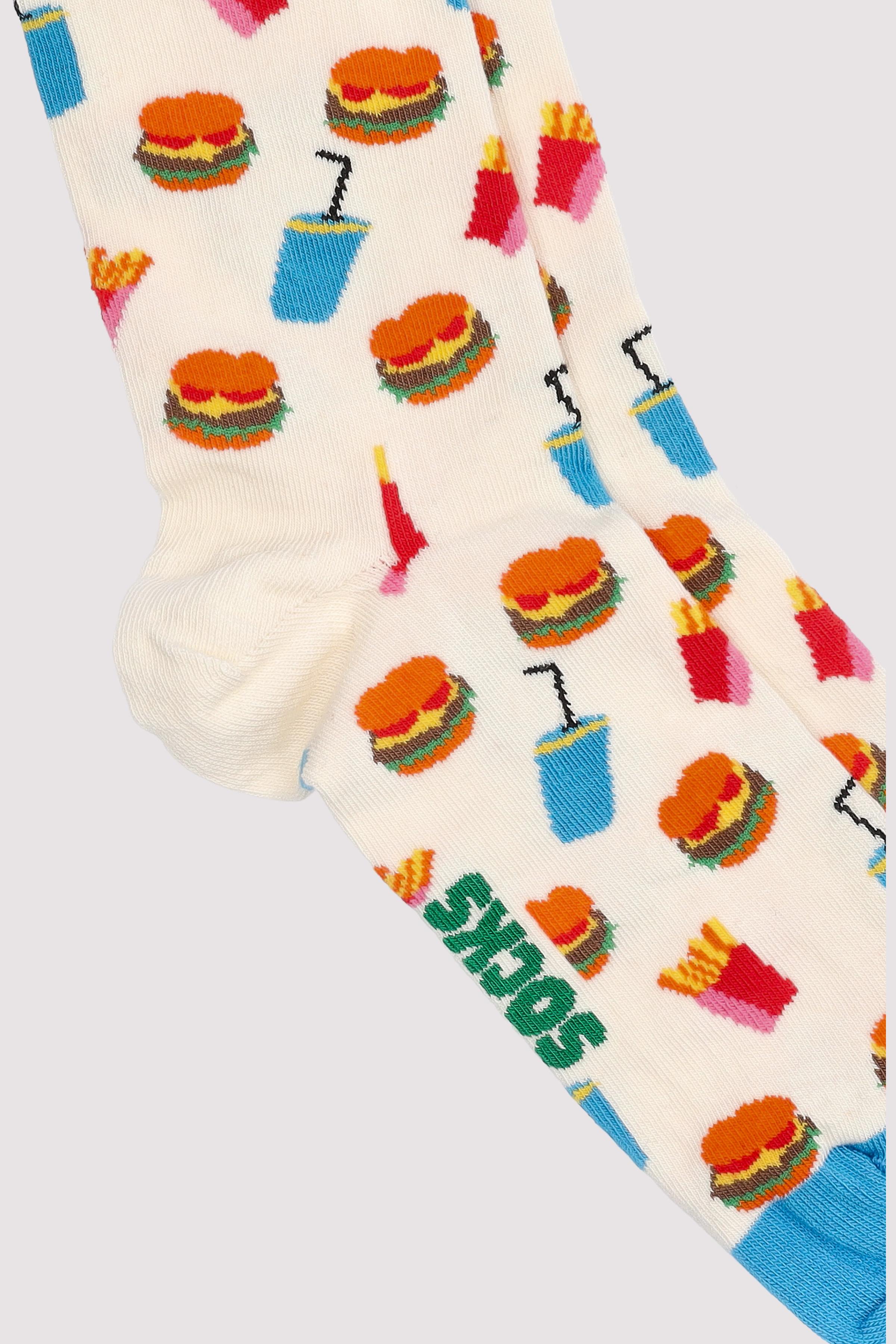 Happy Socks - Hamburger Sock Happy Socks - Hamburger Sock