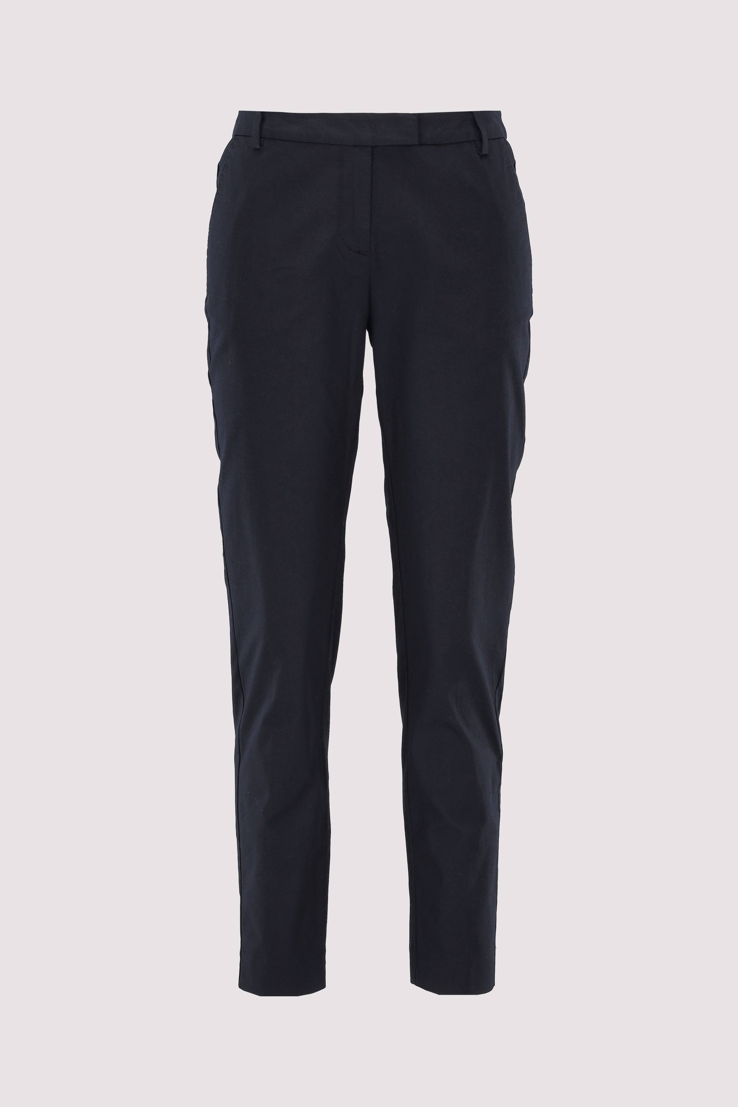 Pants, regular rise, slim but 