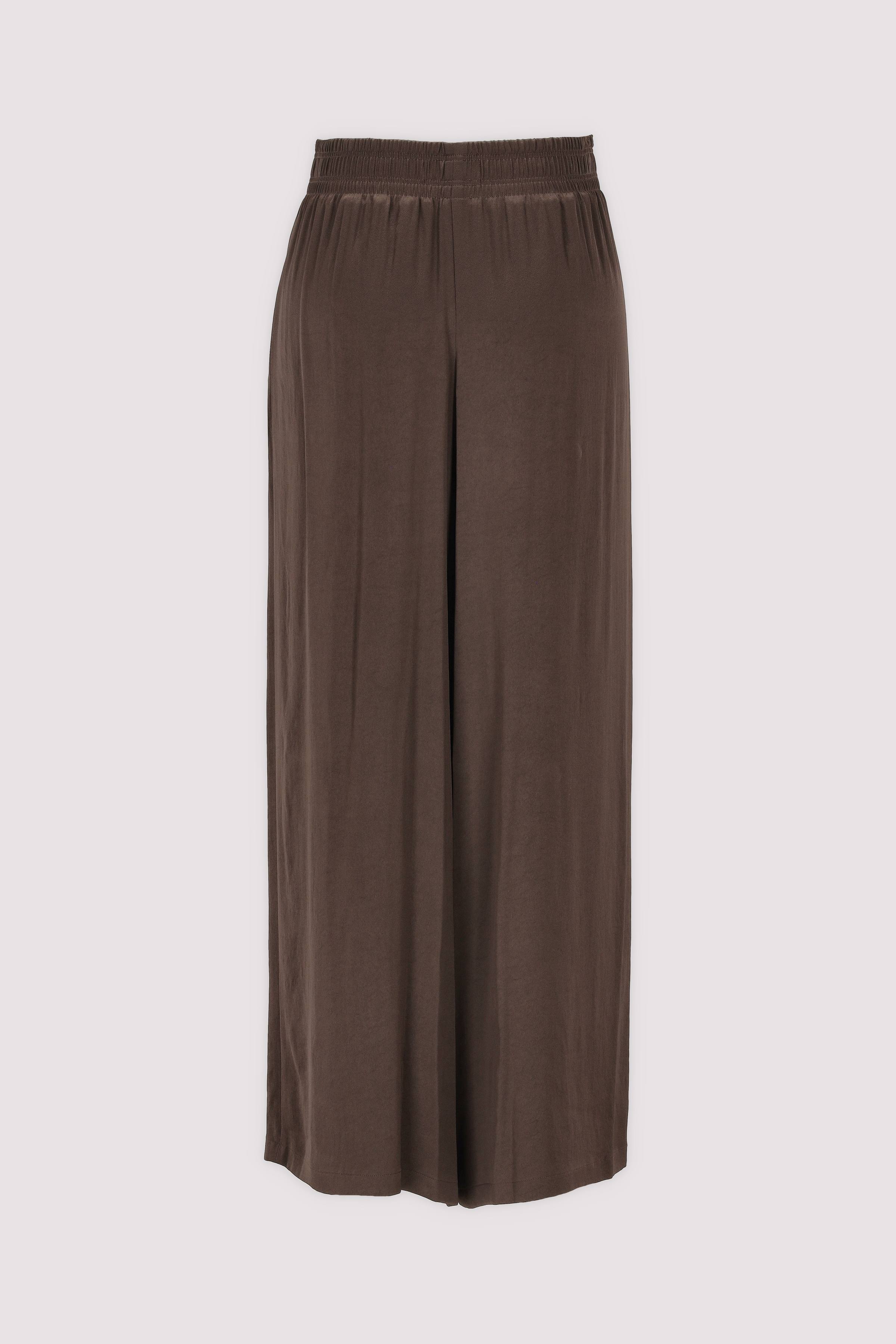 Drykorn Damen Wide-Leg Hose Braun