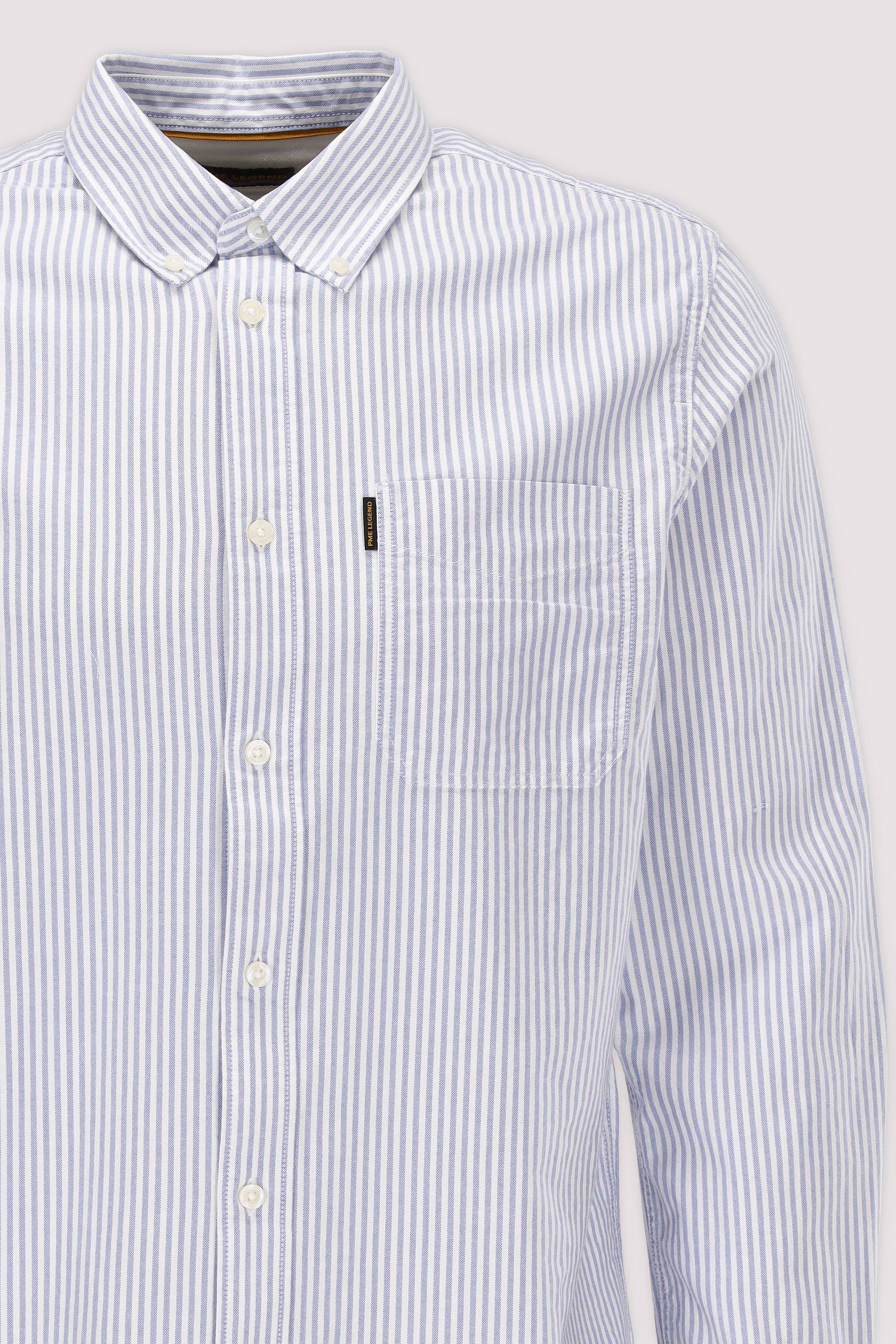 PME Legend - PME Legend Langarmhemd Placid Blue