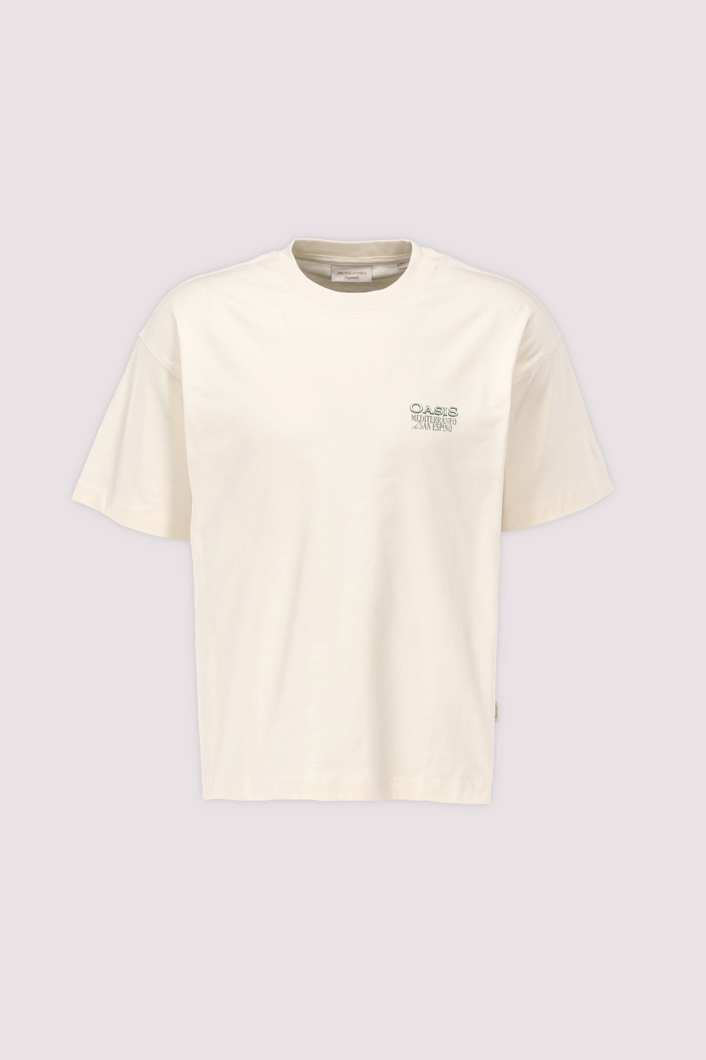 Kurzarm-T-Shirt Jack and Jones Beige