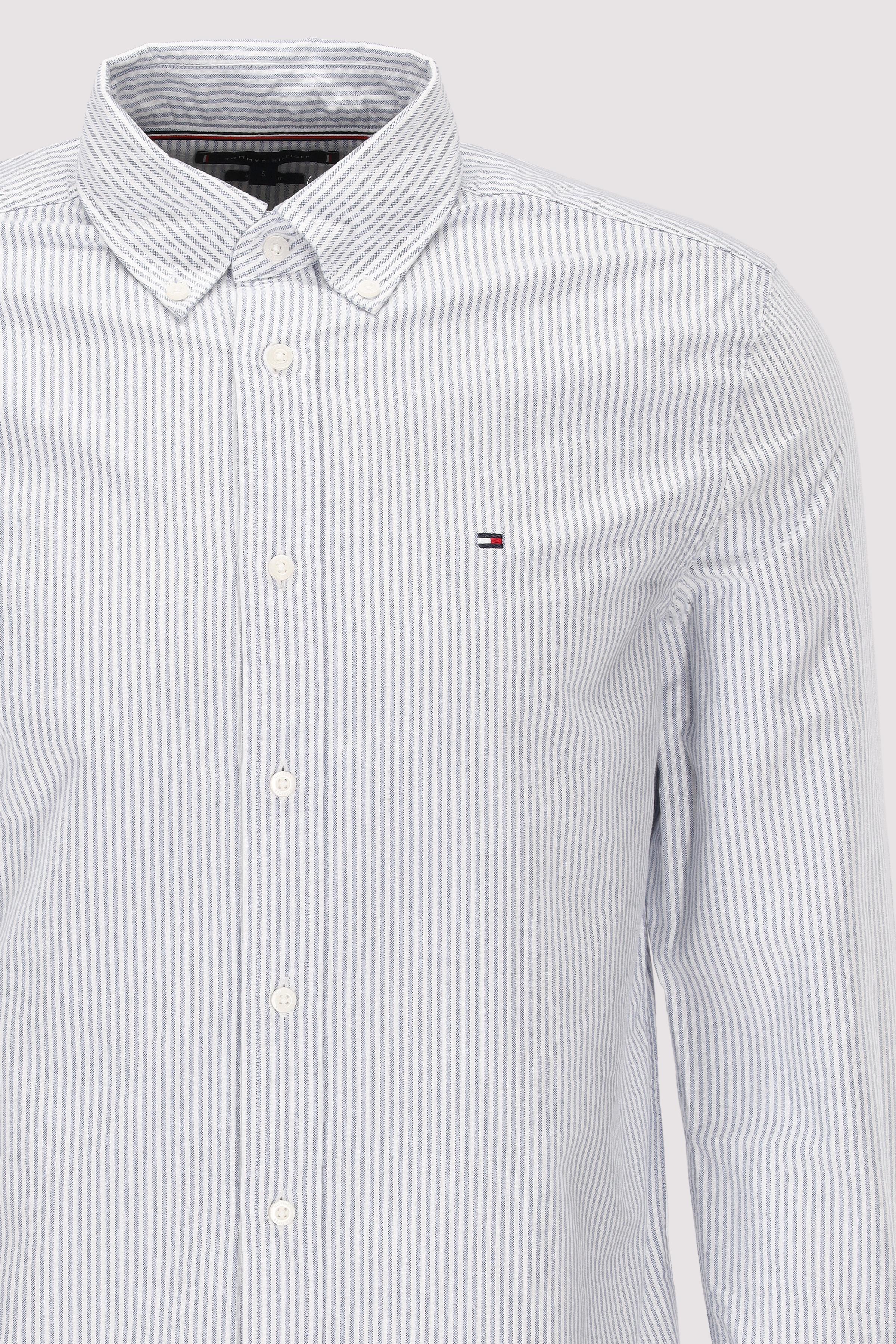 Tommy Hilfiger - HERITAGE OXFORD STRIPE RF SHIR
