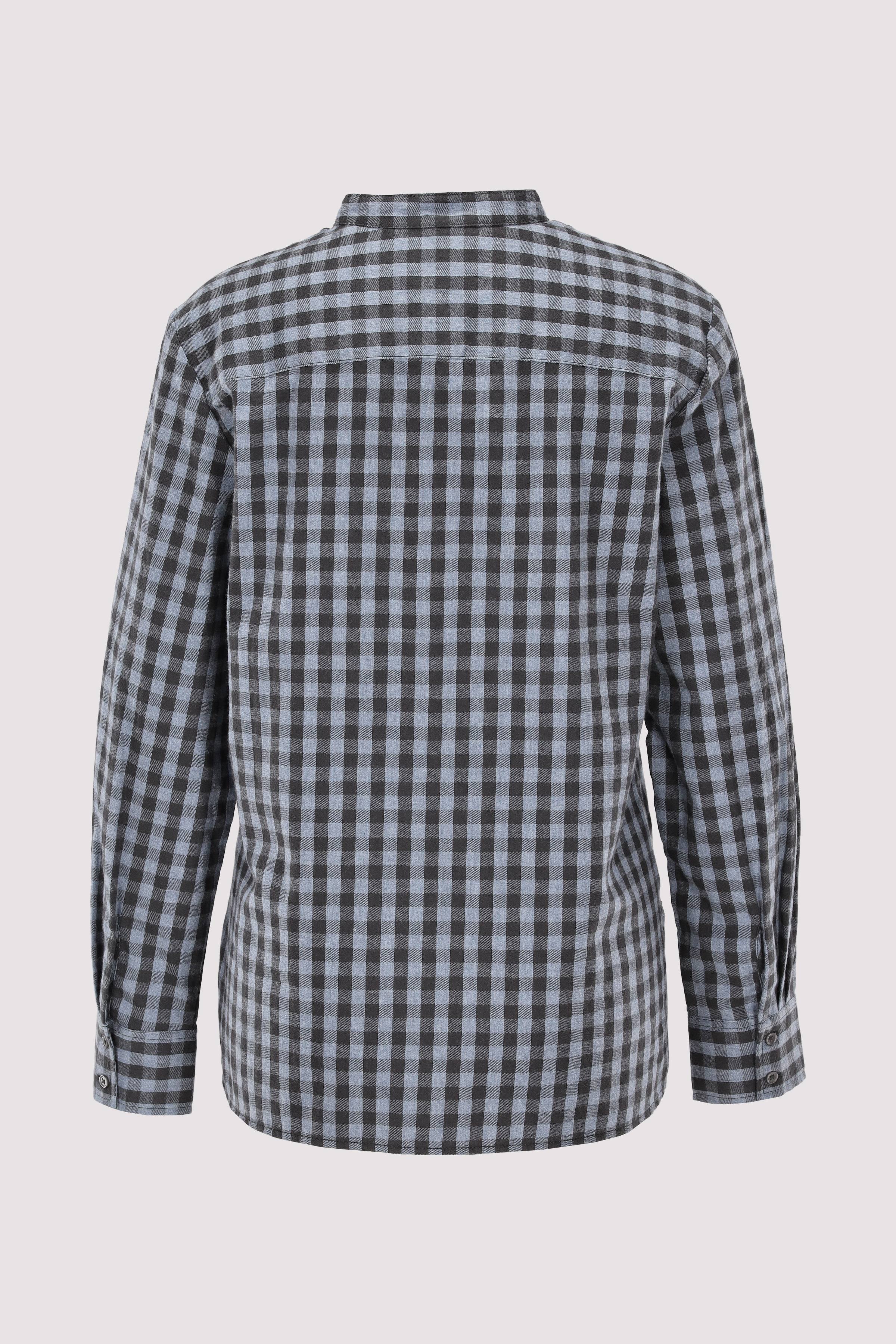 Blouse, casual fit, stand up c