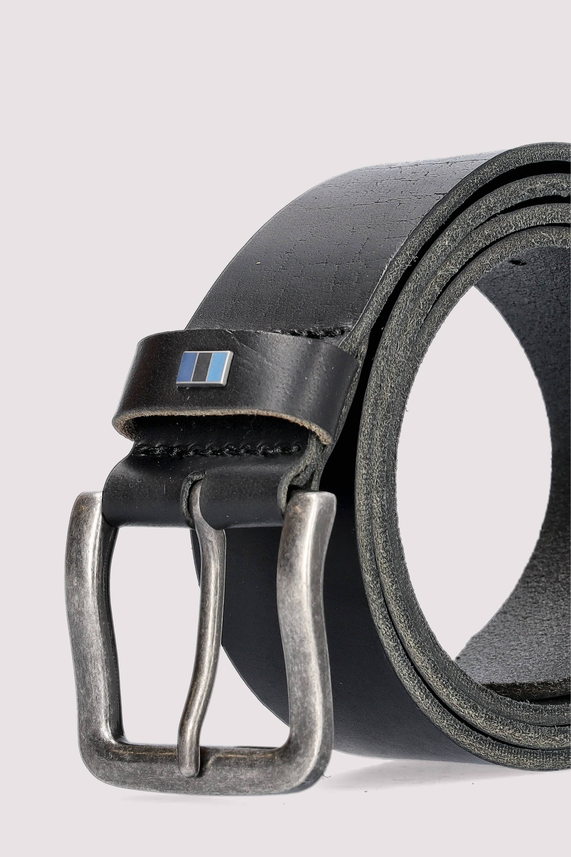 Jack and Jones - JACFLAG LEATHER BELT 4 CM NOOS Jack and Jones - JACFLAG LEATHER BELT 4 CM NOOS