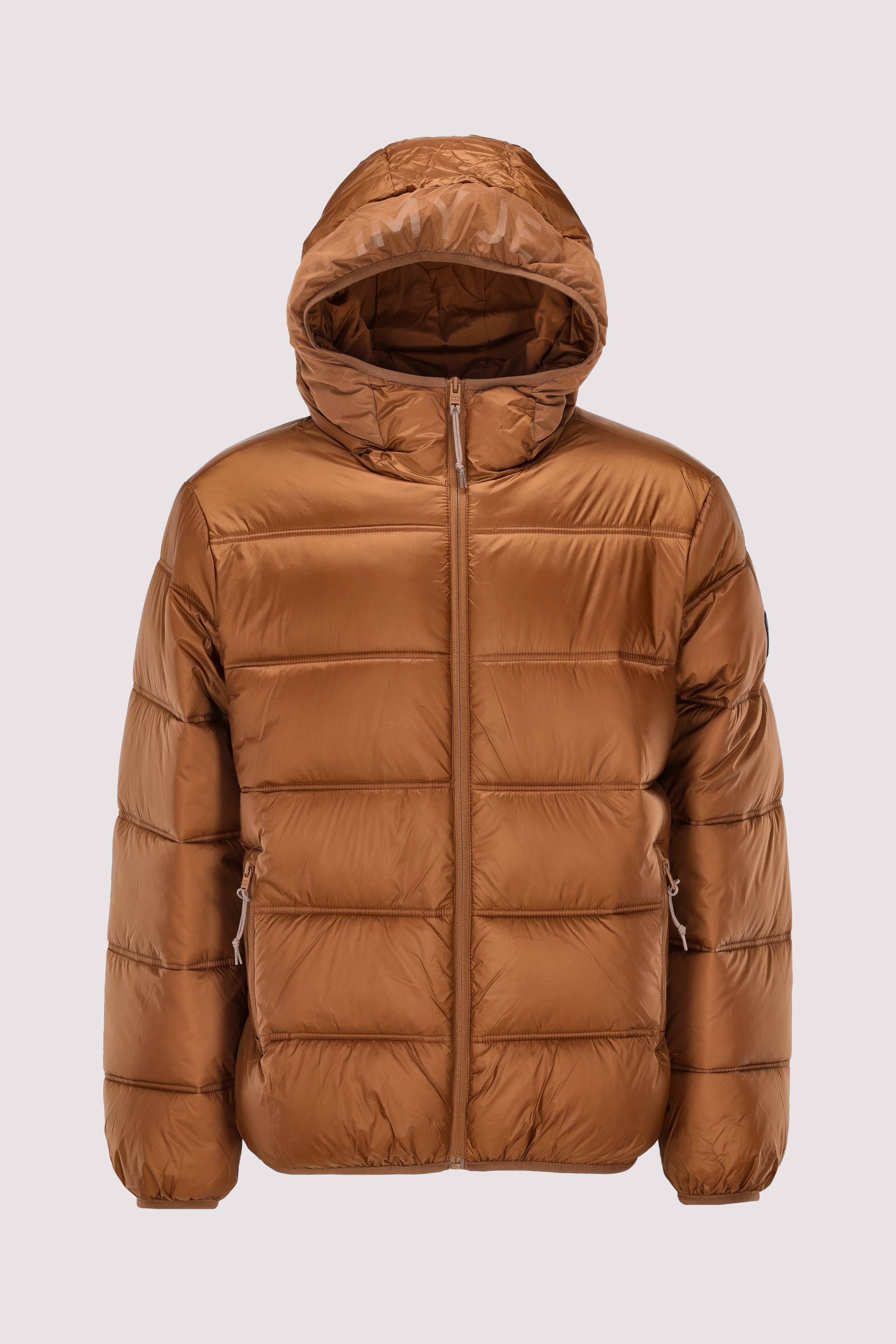 Tommy Jeans - TJM HOODED LOGO PUFFER EXT