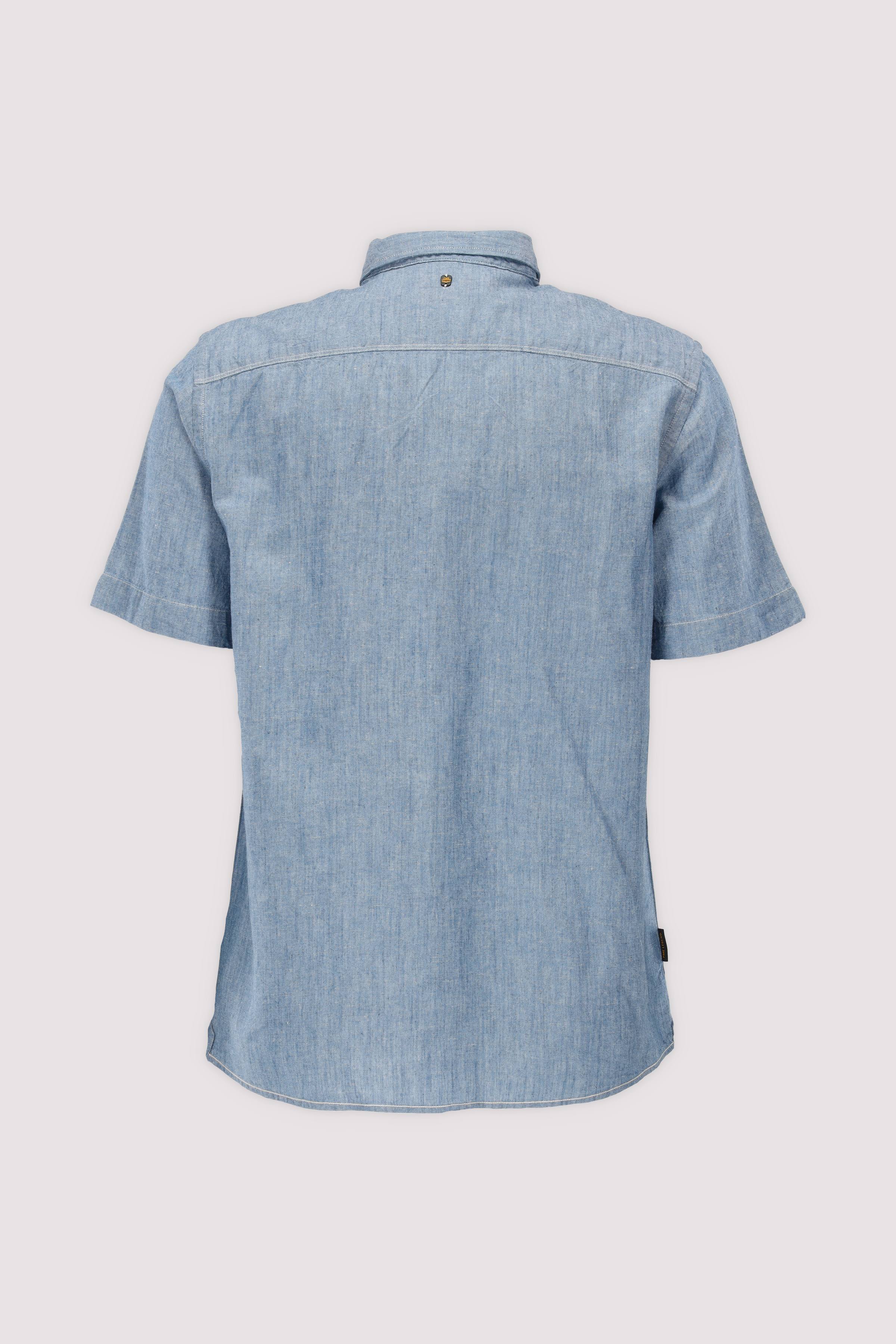 Short Sleeve Shirt Ctn/Linen C