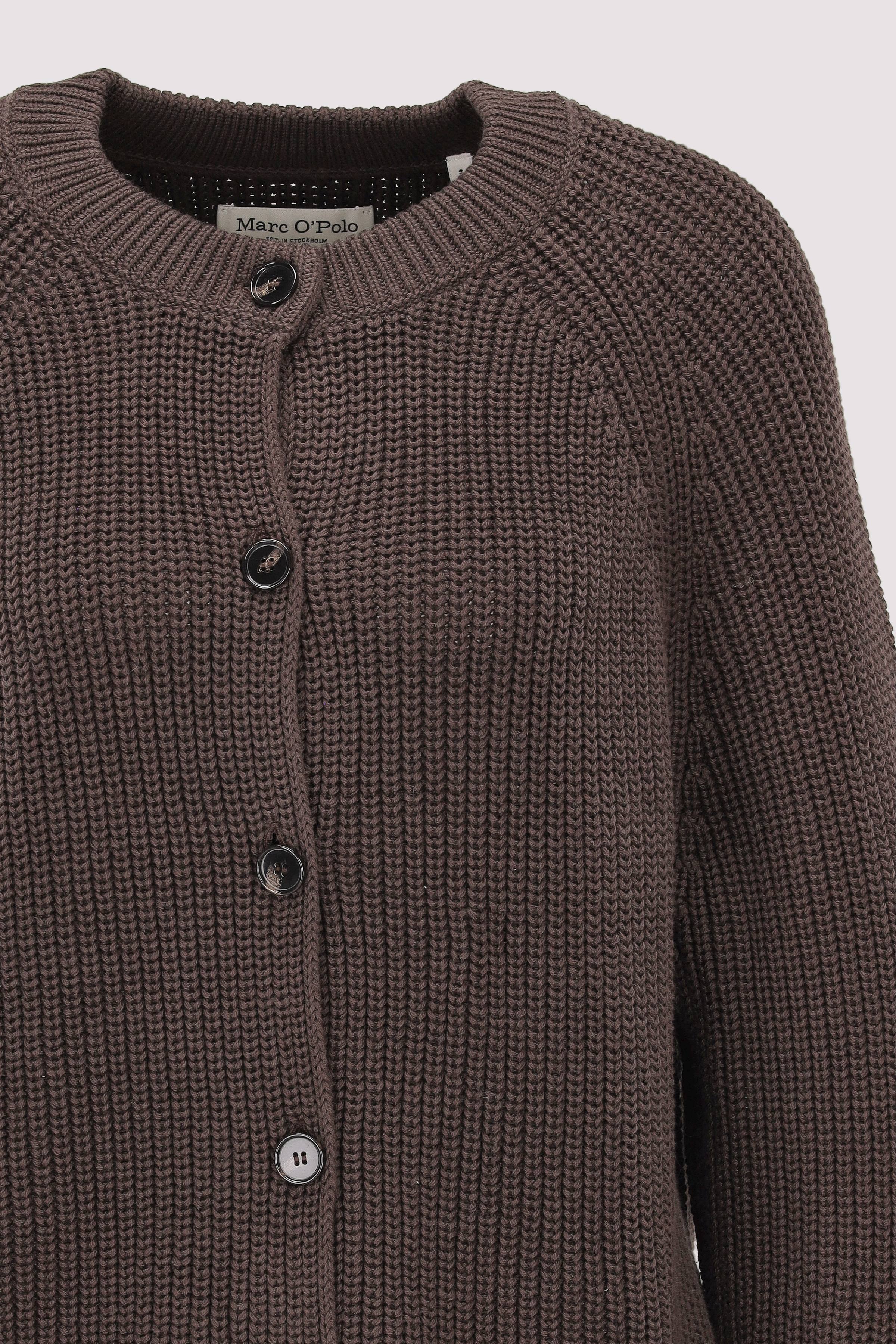 Marc O Polo Casual - Marc O'Polo kurze Strickjacke Baumwolle