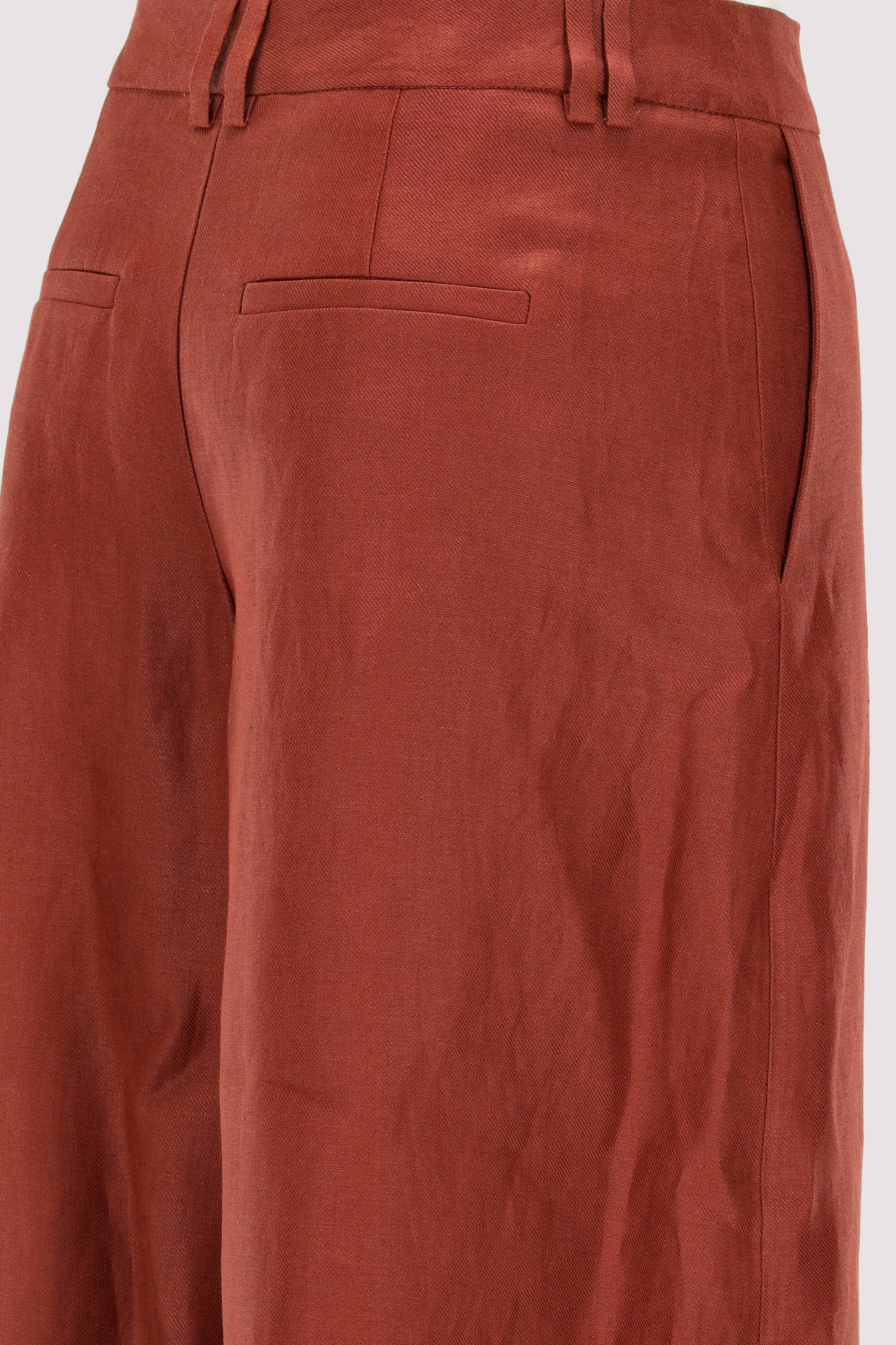 Drykorn - Drykorn Leinen-Shorts, rot, kühl