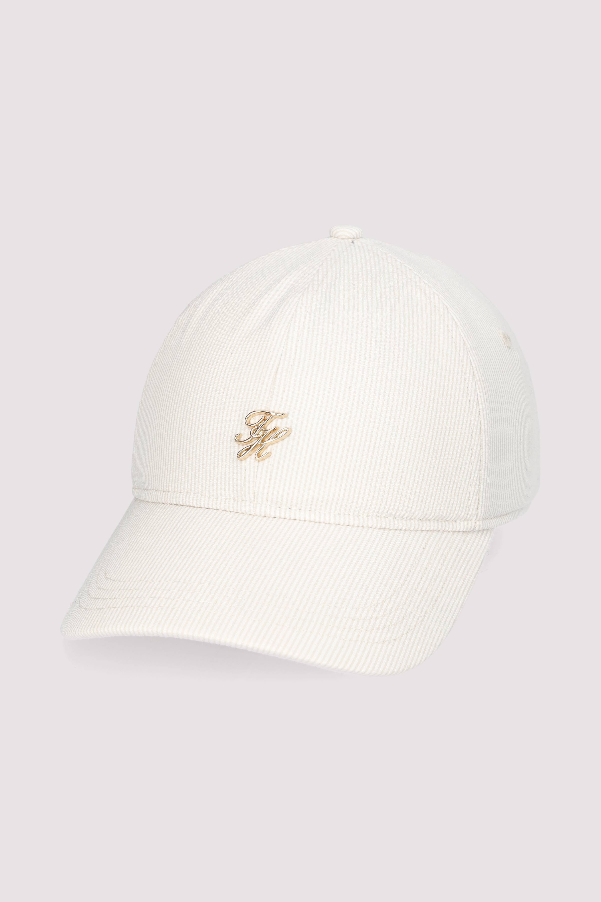 TH SCRIPT STRIPED CAP
