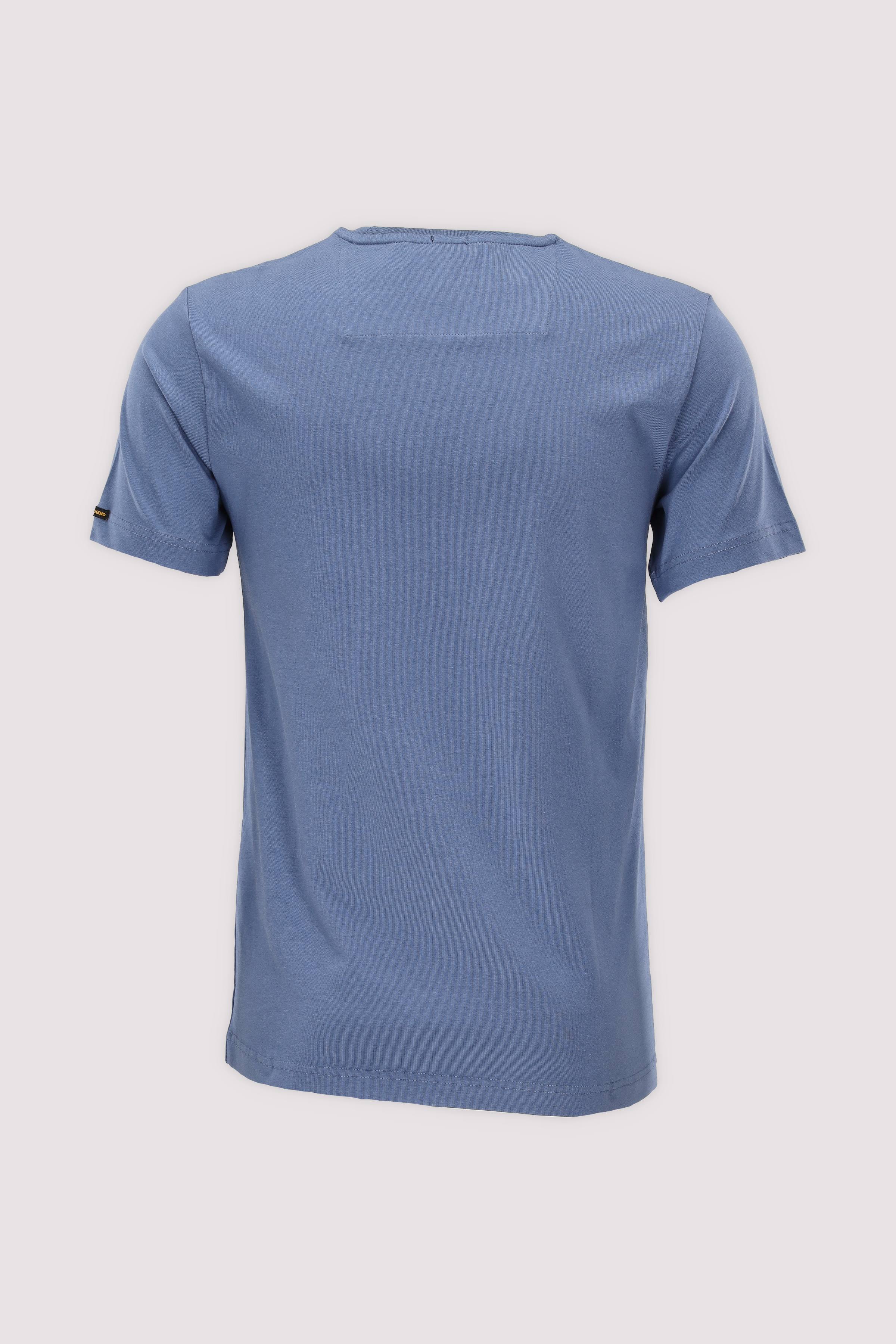 PME Legend - PME Legend T-Shirt Bijou Blue Komfort