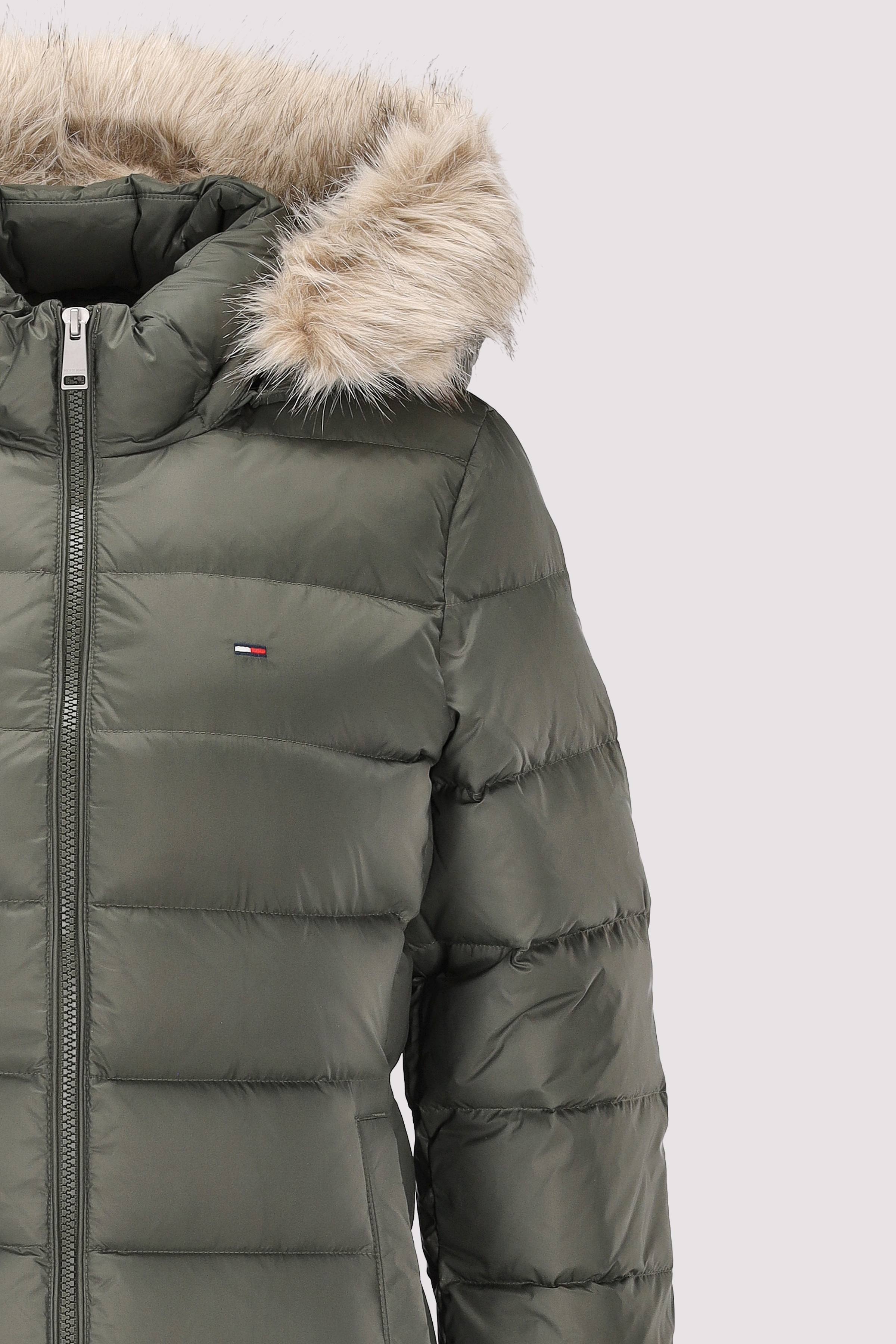 Tommy Jeans - TJW ESSENTIAL HOODED DOWN COAT