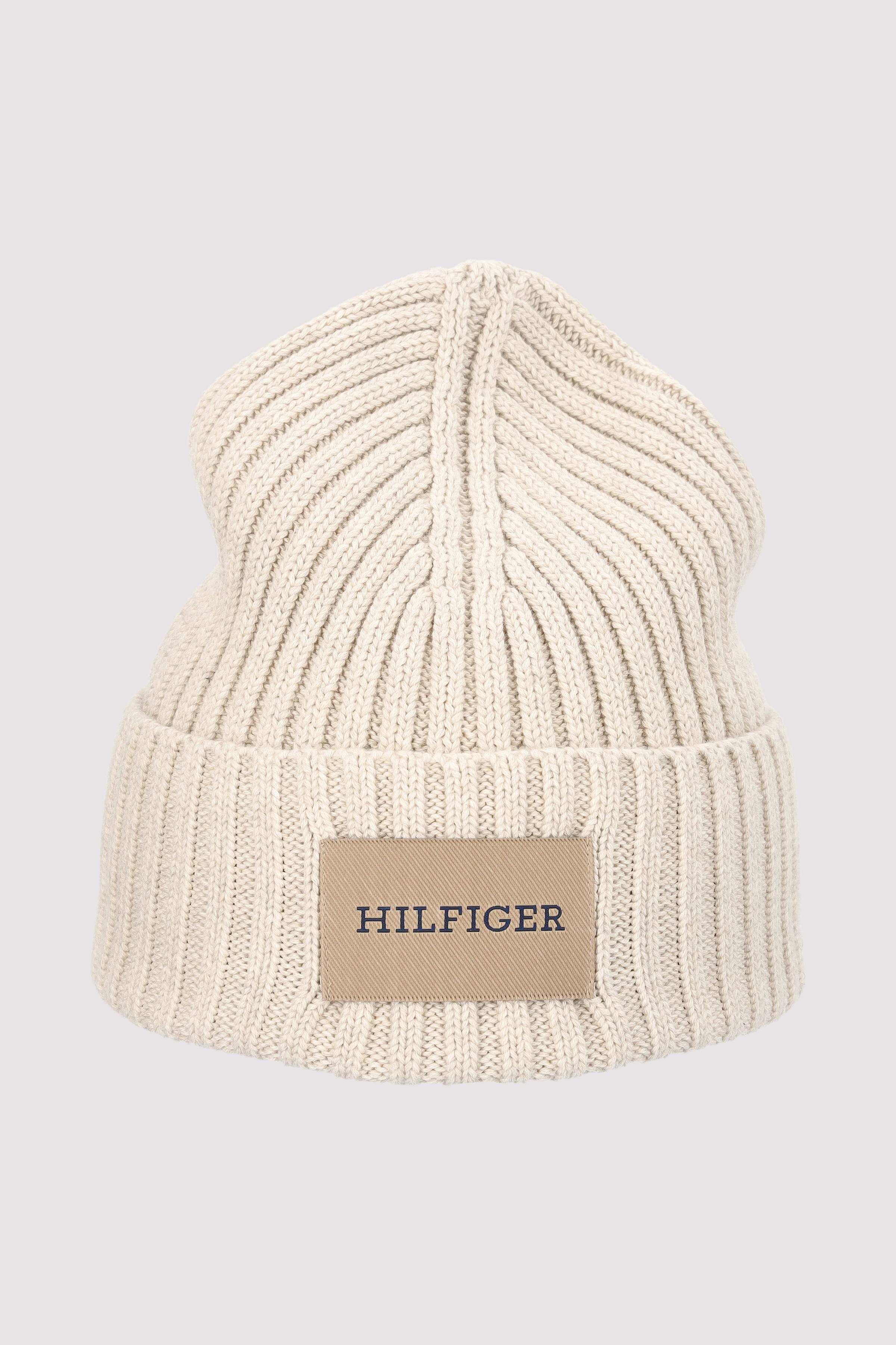 Tommy Hilfiger - TH MONOTYPE PATCH COTTON BEANI
