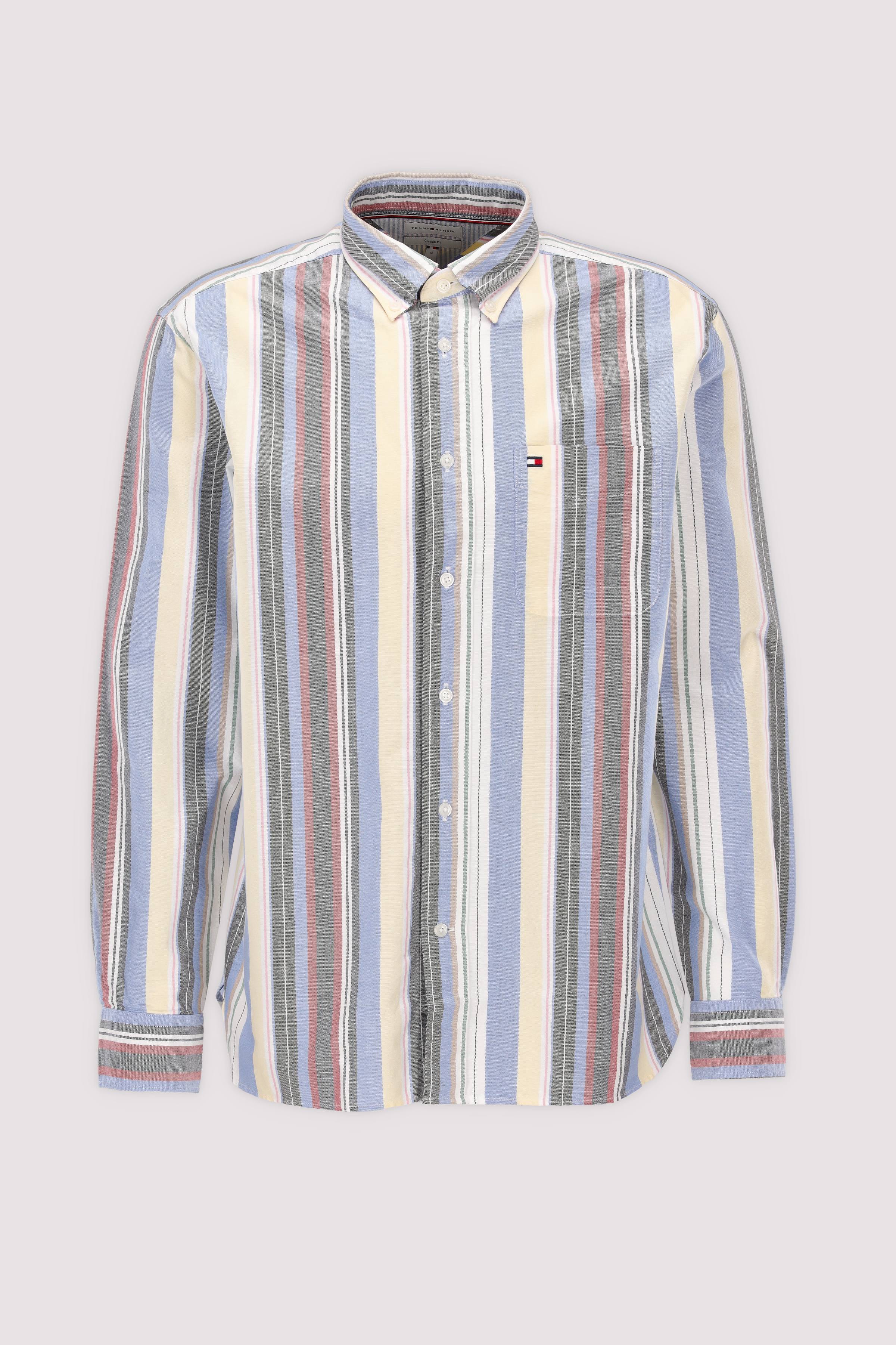 Tommy Hilfiger Langarmhemd blau