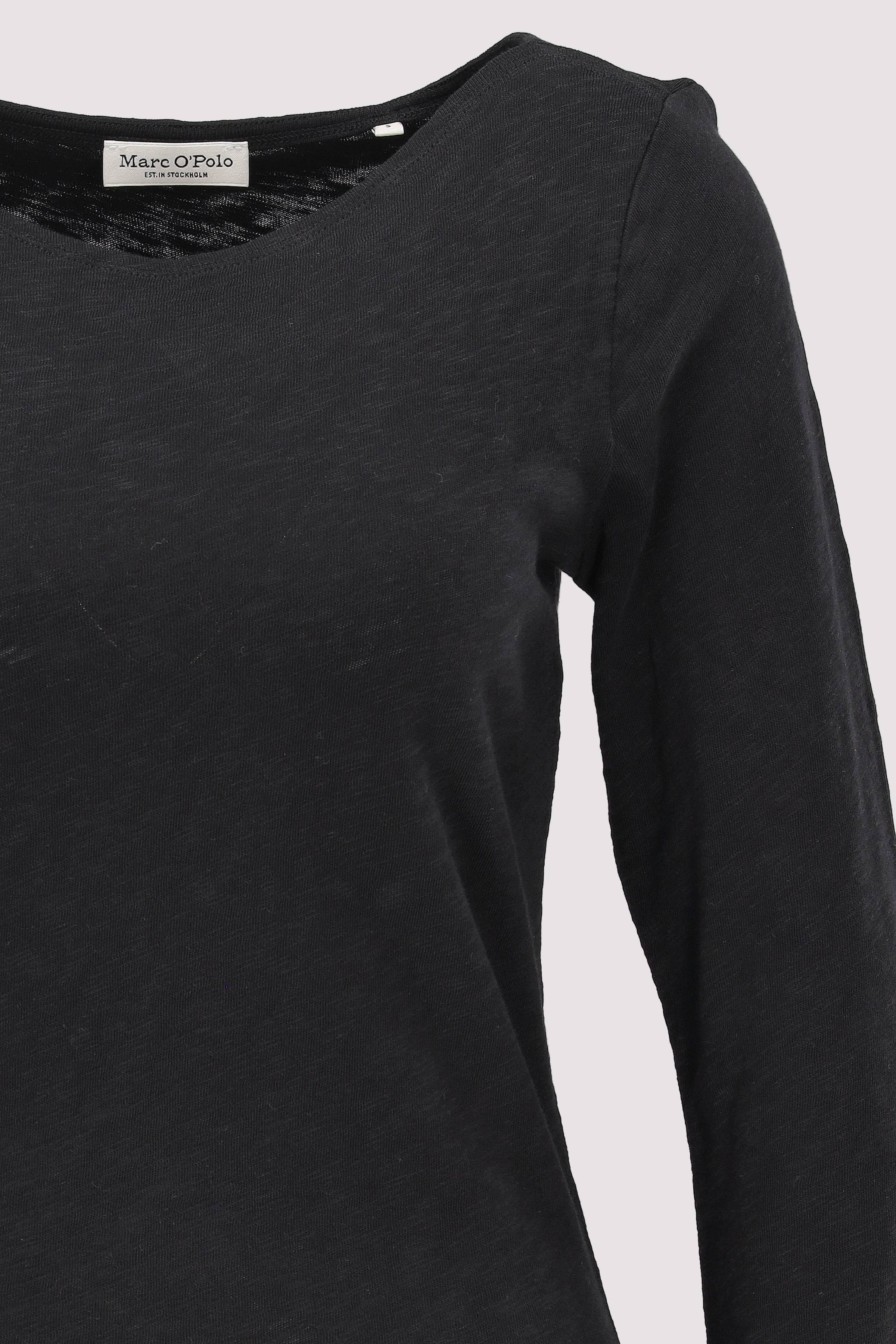 Marc O´Polo International - T-shirt, long sleeve, boat nec